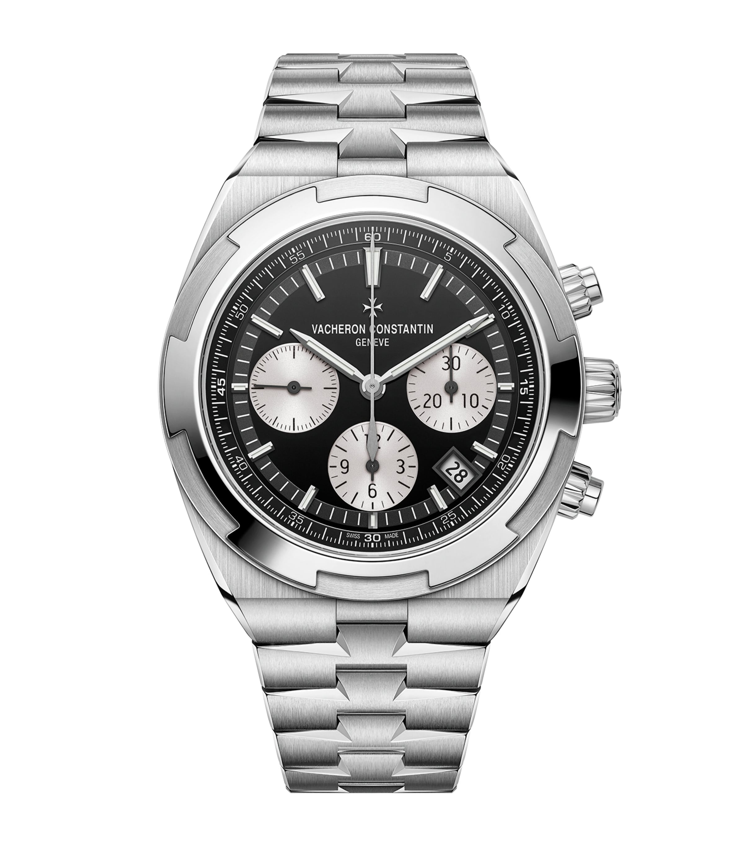 Vacheron Constantin Stainless Steel Overseas Chronograph Watch 42.5mm Stainless Steel Image 1