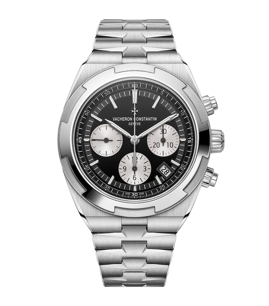 Vacheron Constantin Stainless Steel Overseas Chronograph Watch 42.5mm Stainless Steel Image 1