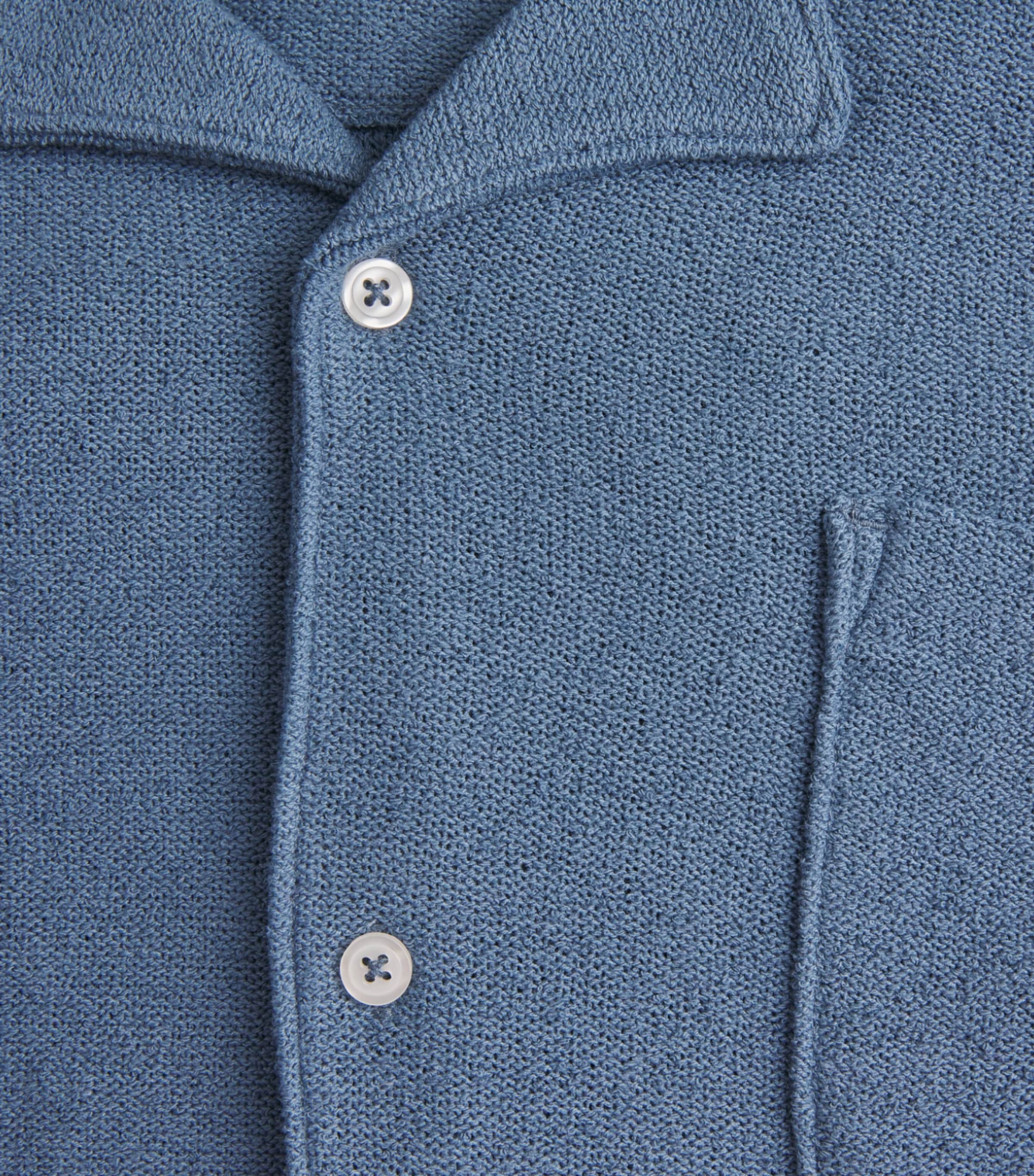 PAIGE Mens Bouclé Oliver Shirt Lakeside Image 6