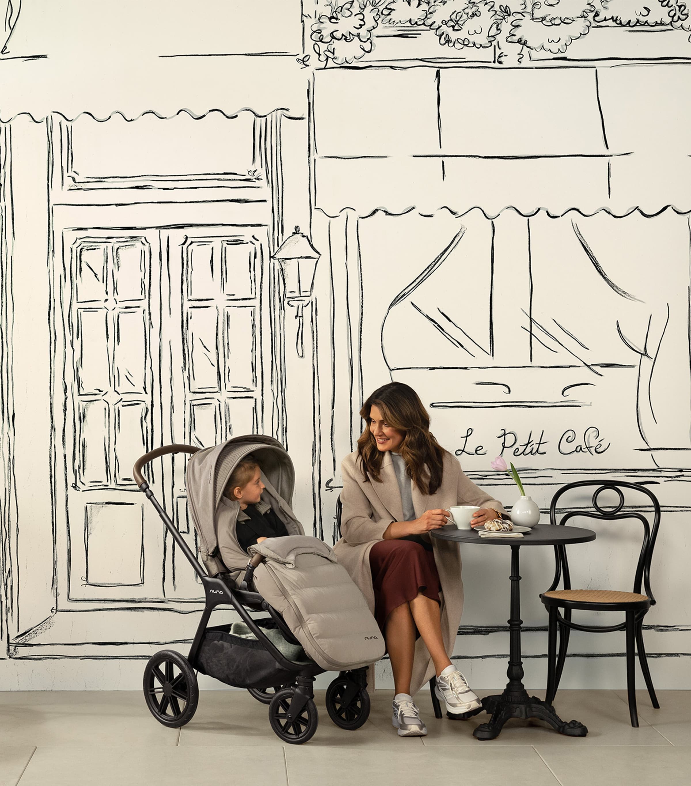 Nuna TRIV lx ARRA flex Stroller Bundle - Cosmopolitan Cosmopolitan Image 11