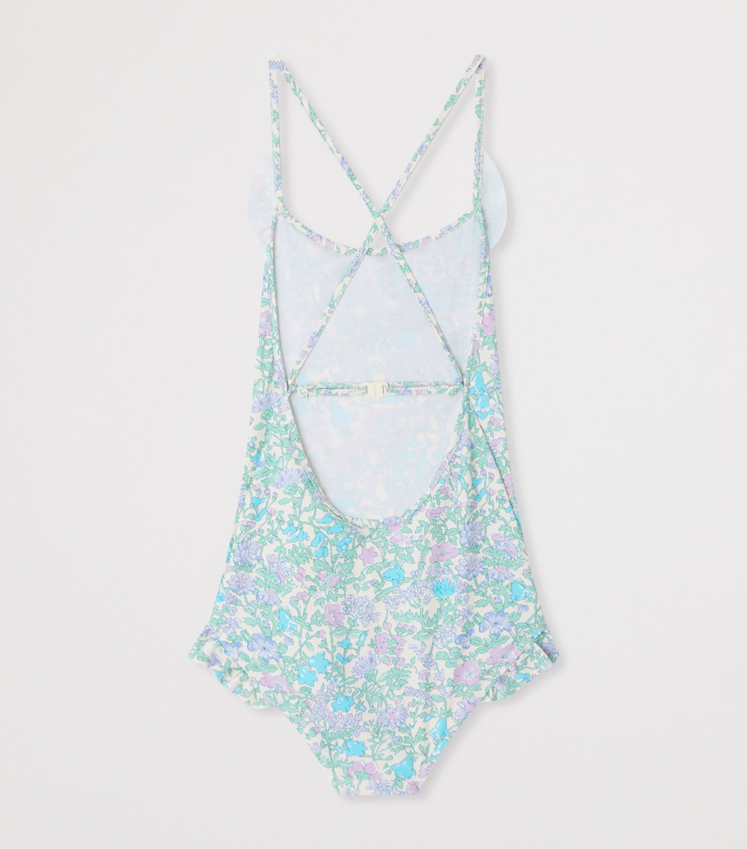 Floral Lacy Swimsuit (4-8 Years) PARME CLAIR Image 2