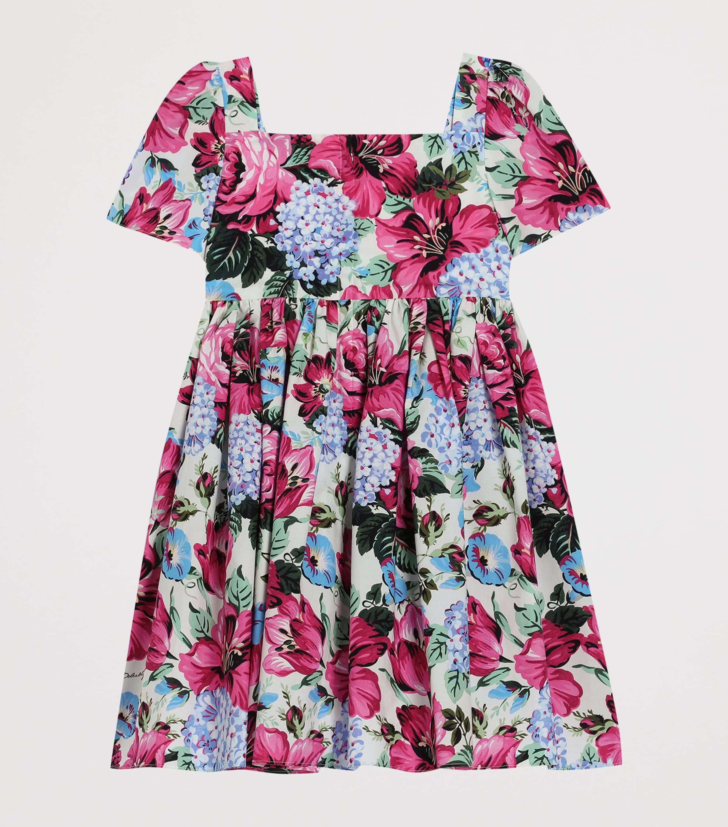 Flower Print Dress (8-12+ Years) HA5MH-MAZZO FIOR Image 2