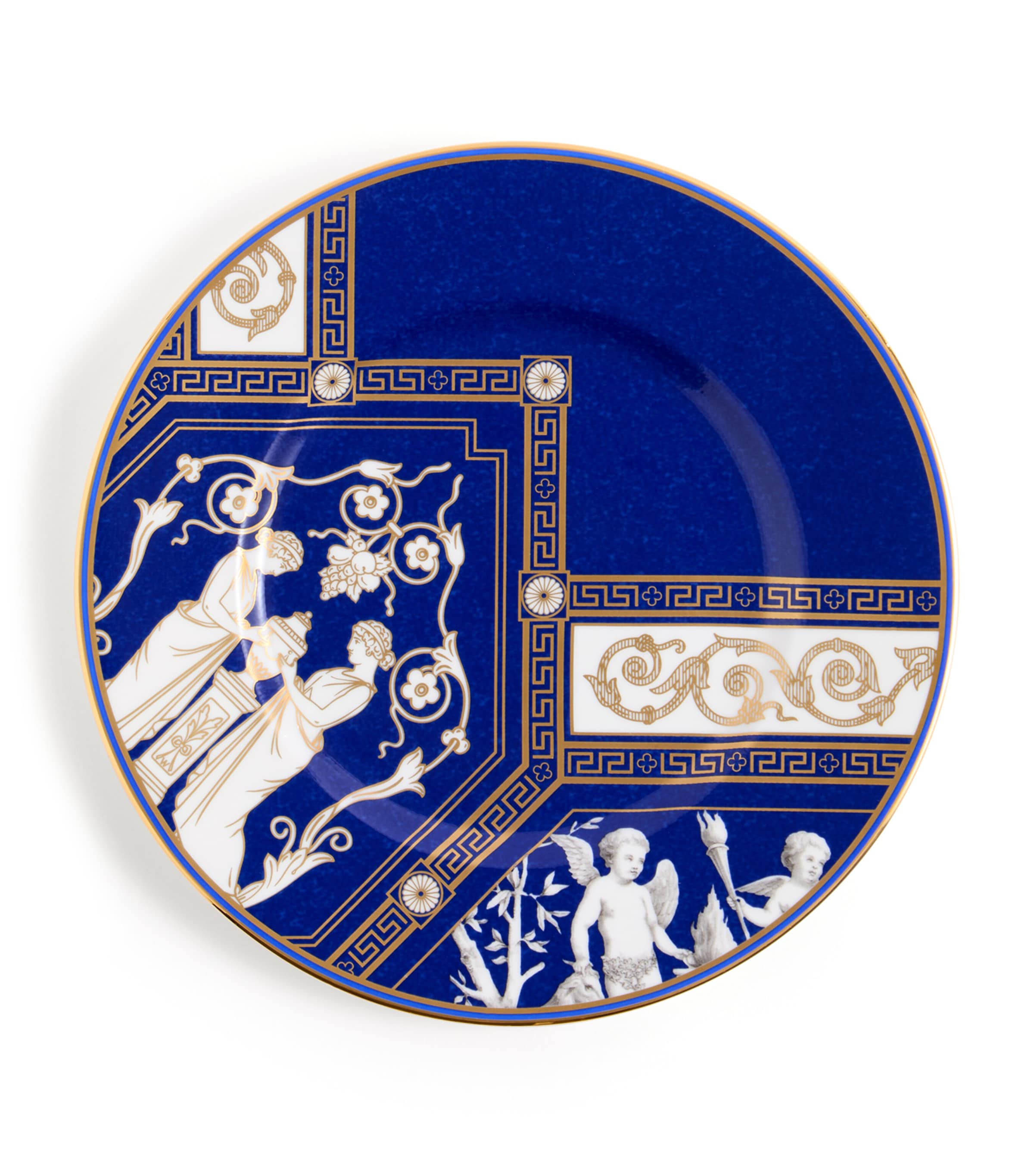 Wedgwood Bone China Renaissance Plate (22cm) Blue Image 1
