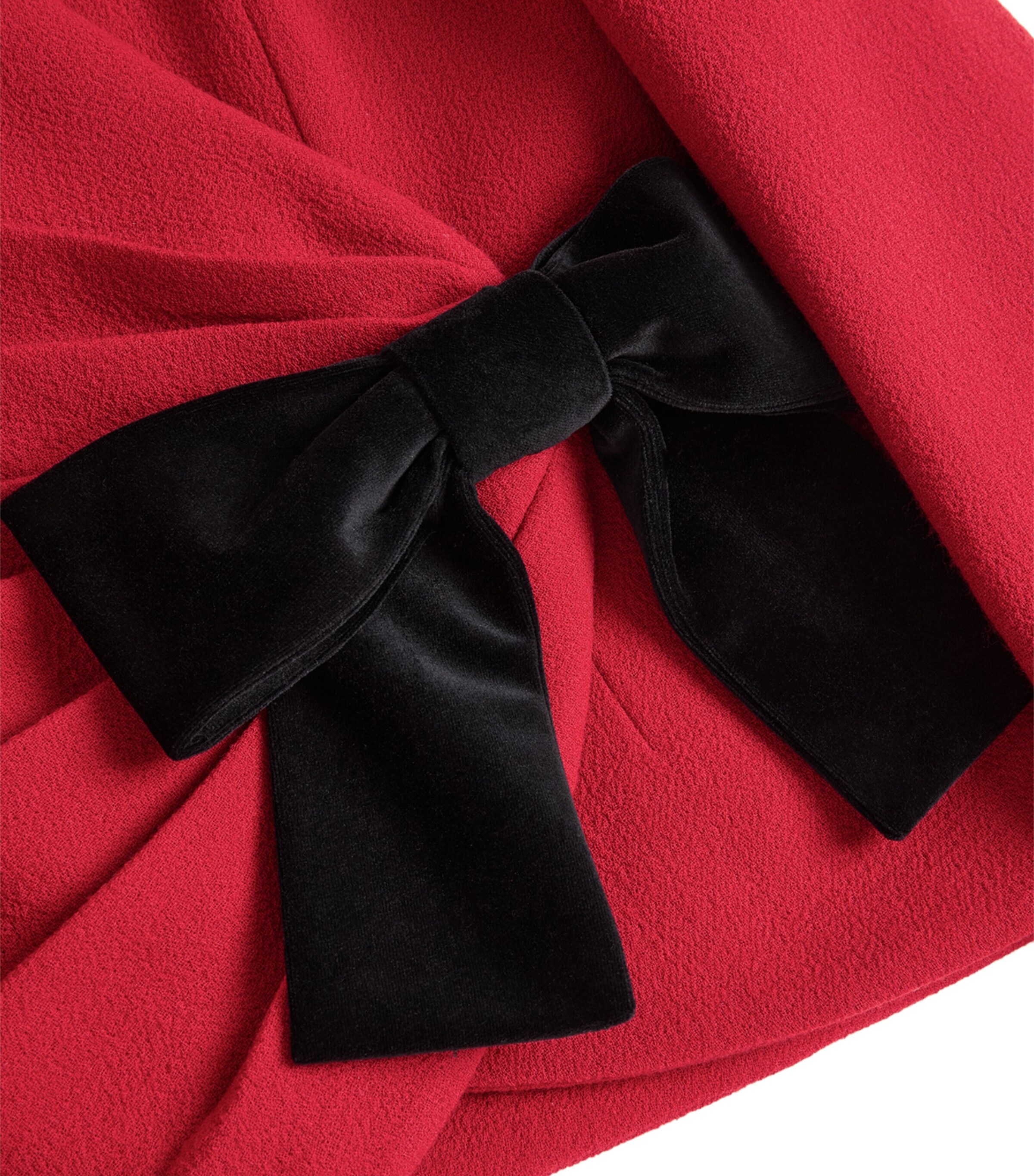 Virgin Wool Bow Blazer 9QK Image 8