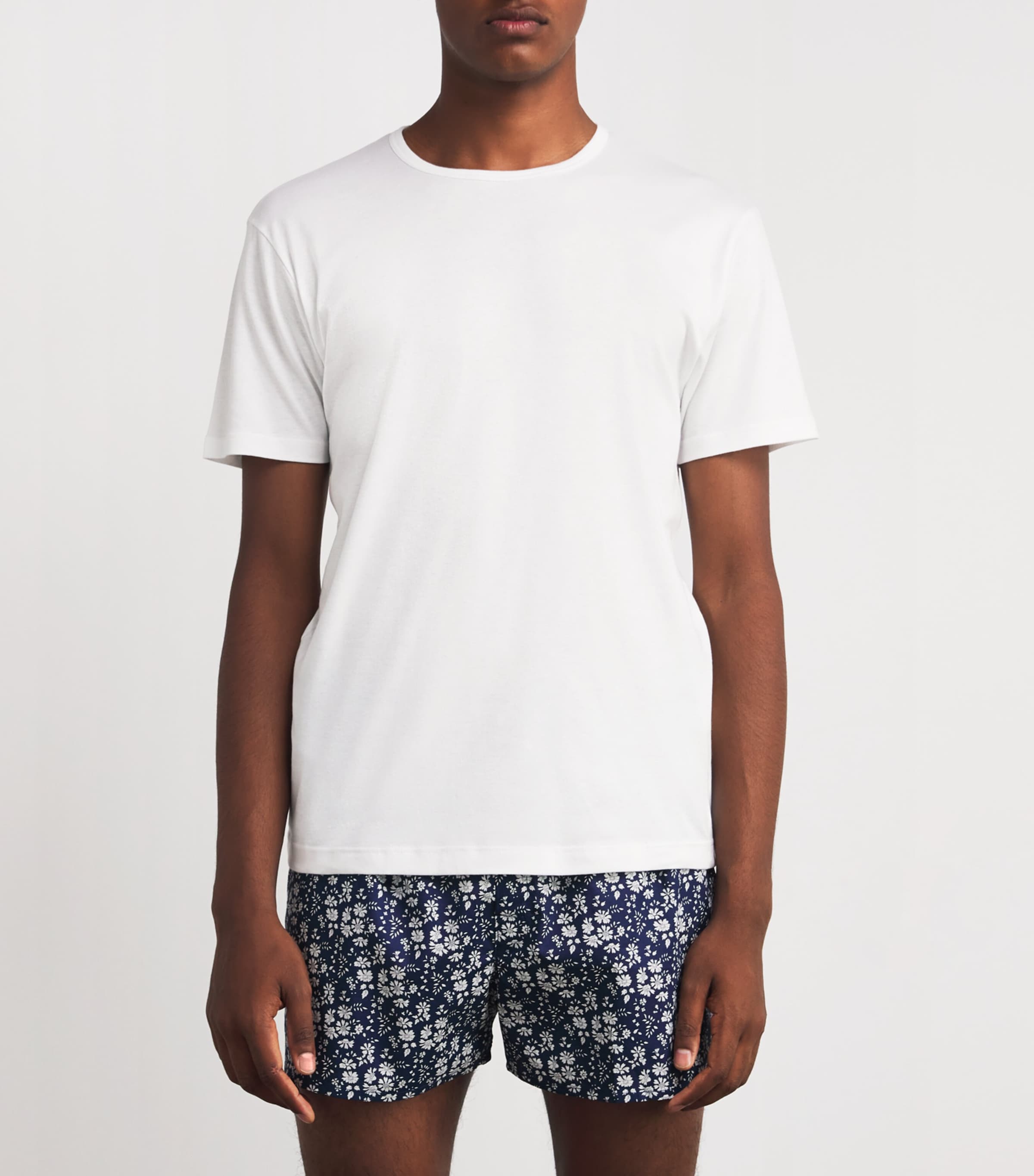 Cotton Sea Island T-Shirt WHITE Image 3