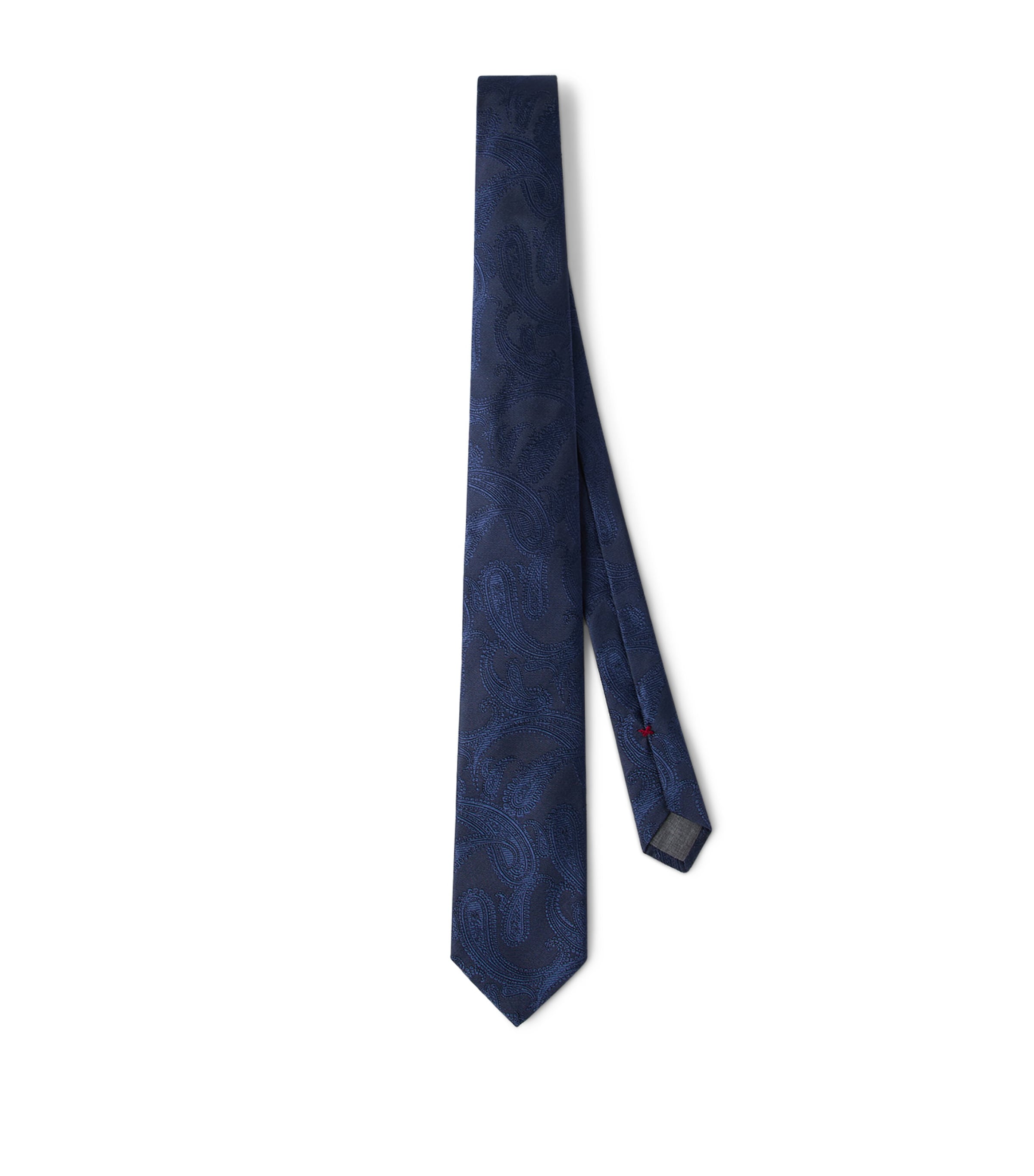 Brunello Cucinelli Silk Paisley Tie | Men Accessories | Ties | Silk Ties | Designers | Brunello Cucinelli | Men New In | Mens Accessories | Partywear | Mens | Accessories
