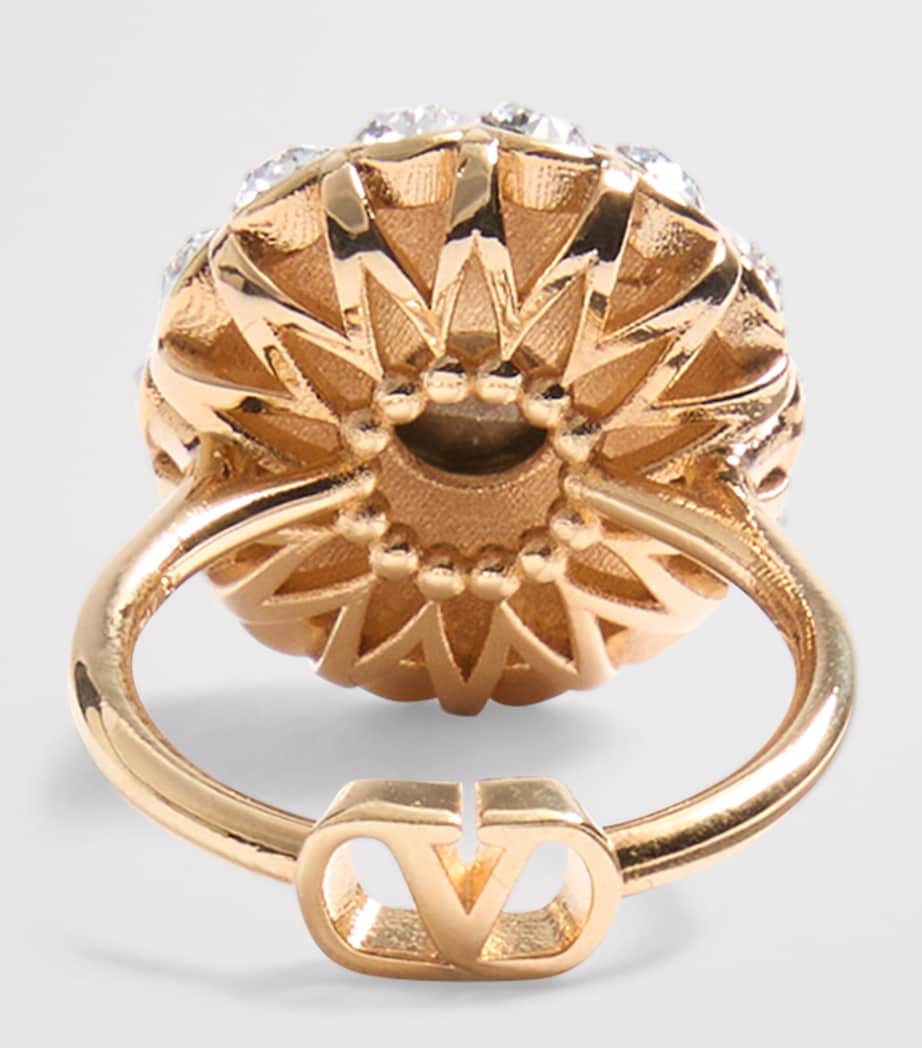 VLogo Signature Crystal Ring RG5 Image 3