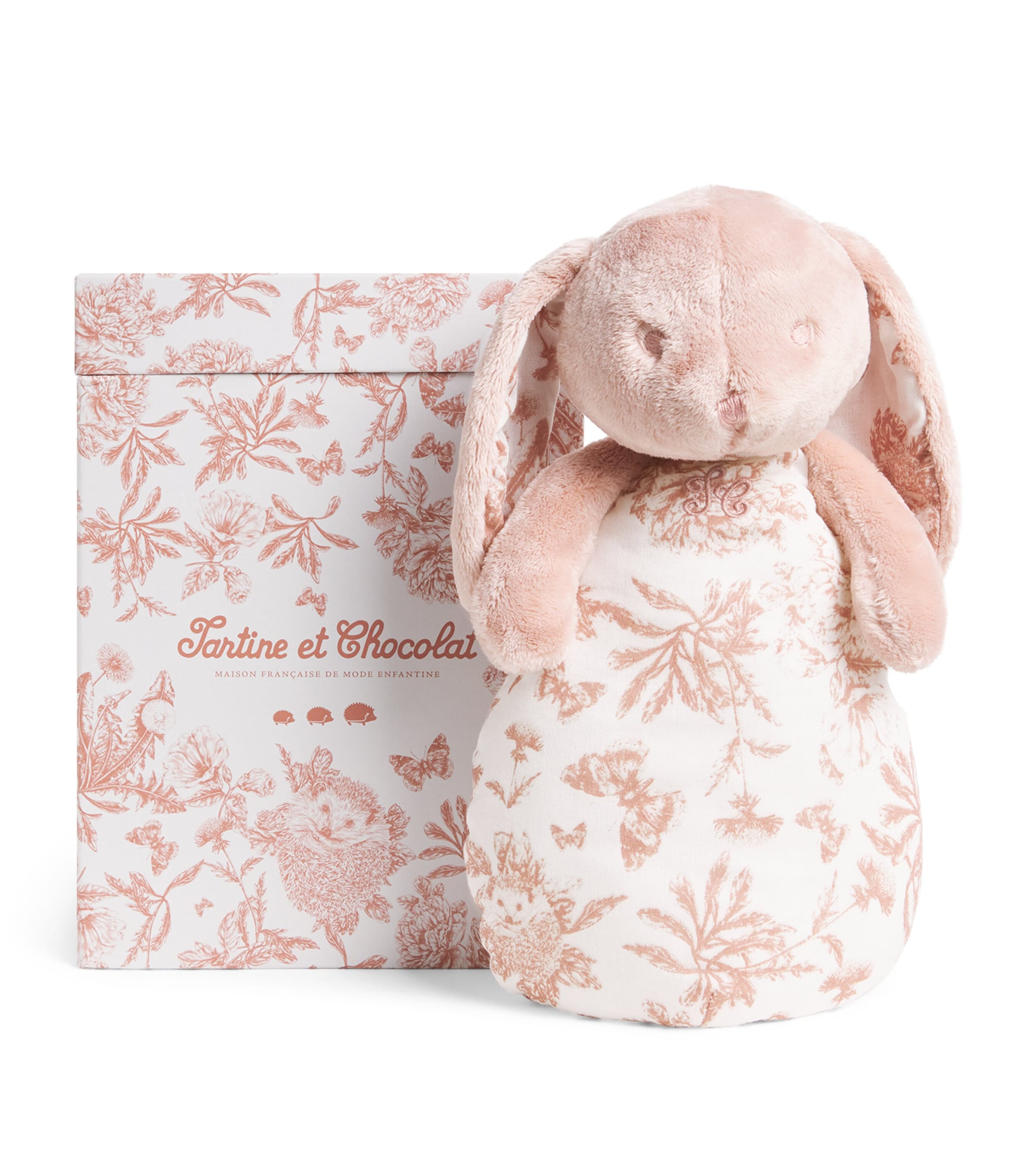 Tartine Et Chocolat Augustin The Rabbit Toy In Pink
