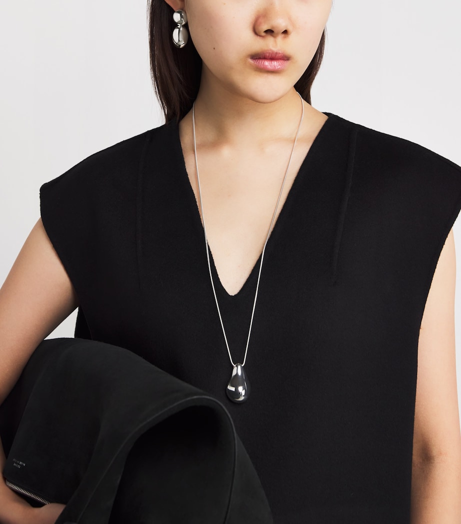 Sterling Silver Klara Drop Earrings SILVER Image 2