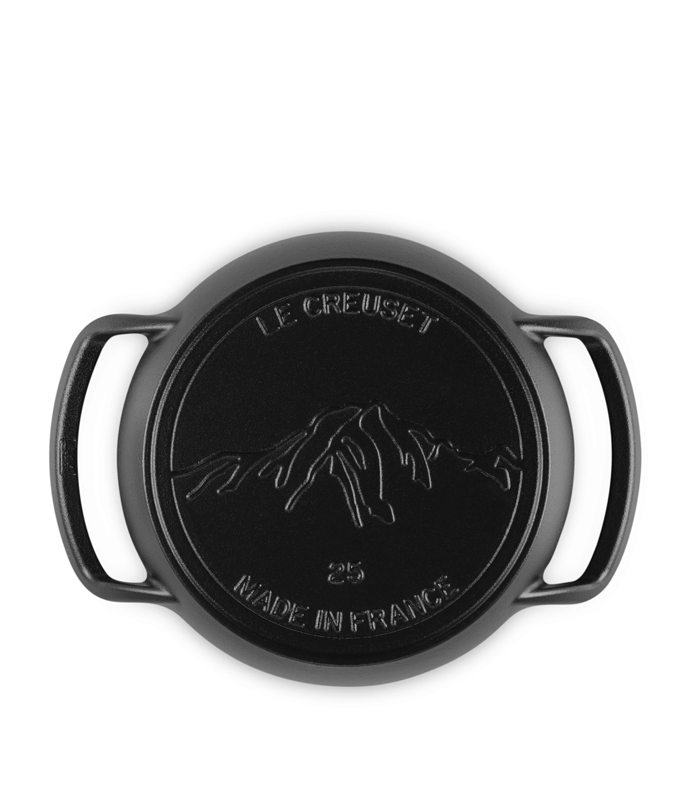 Cast Iron Outdoor Collection Round Skillet (25cm) SATIN BLACK Image 4