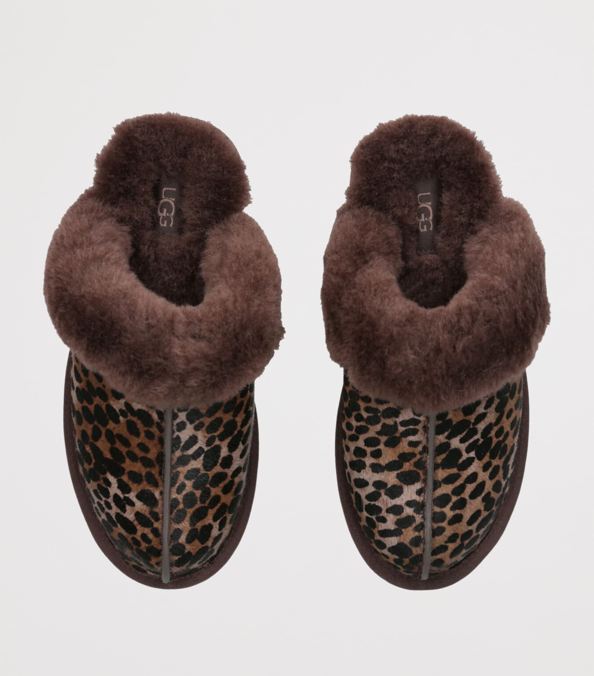 UGG Pony Hair Scuffette Caspian Slippers Brown/oth Image 4