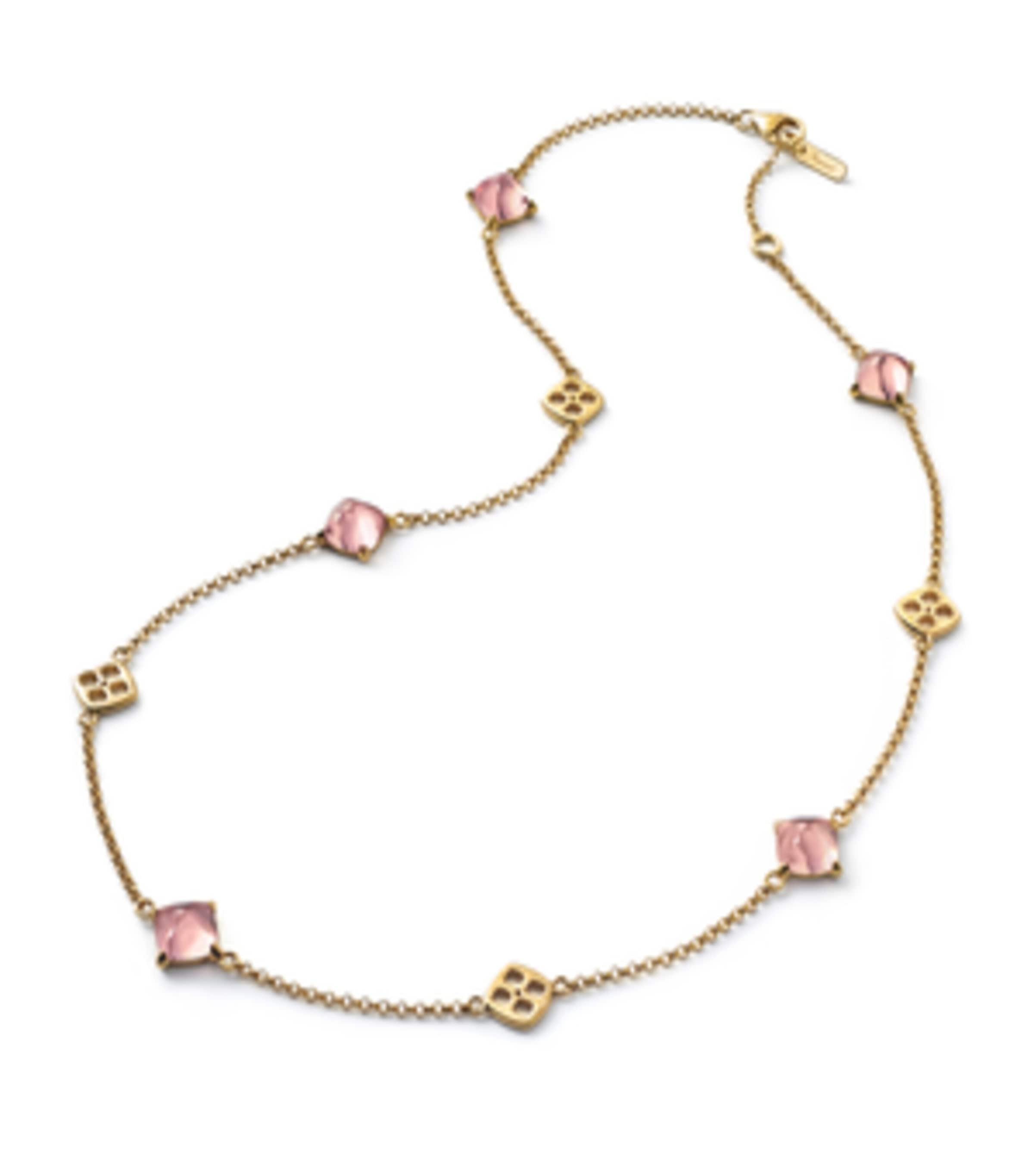 Baccarat Gold Vermeil And Crystal Médicis Necklace