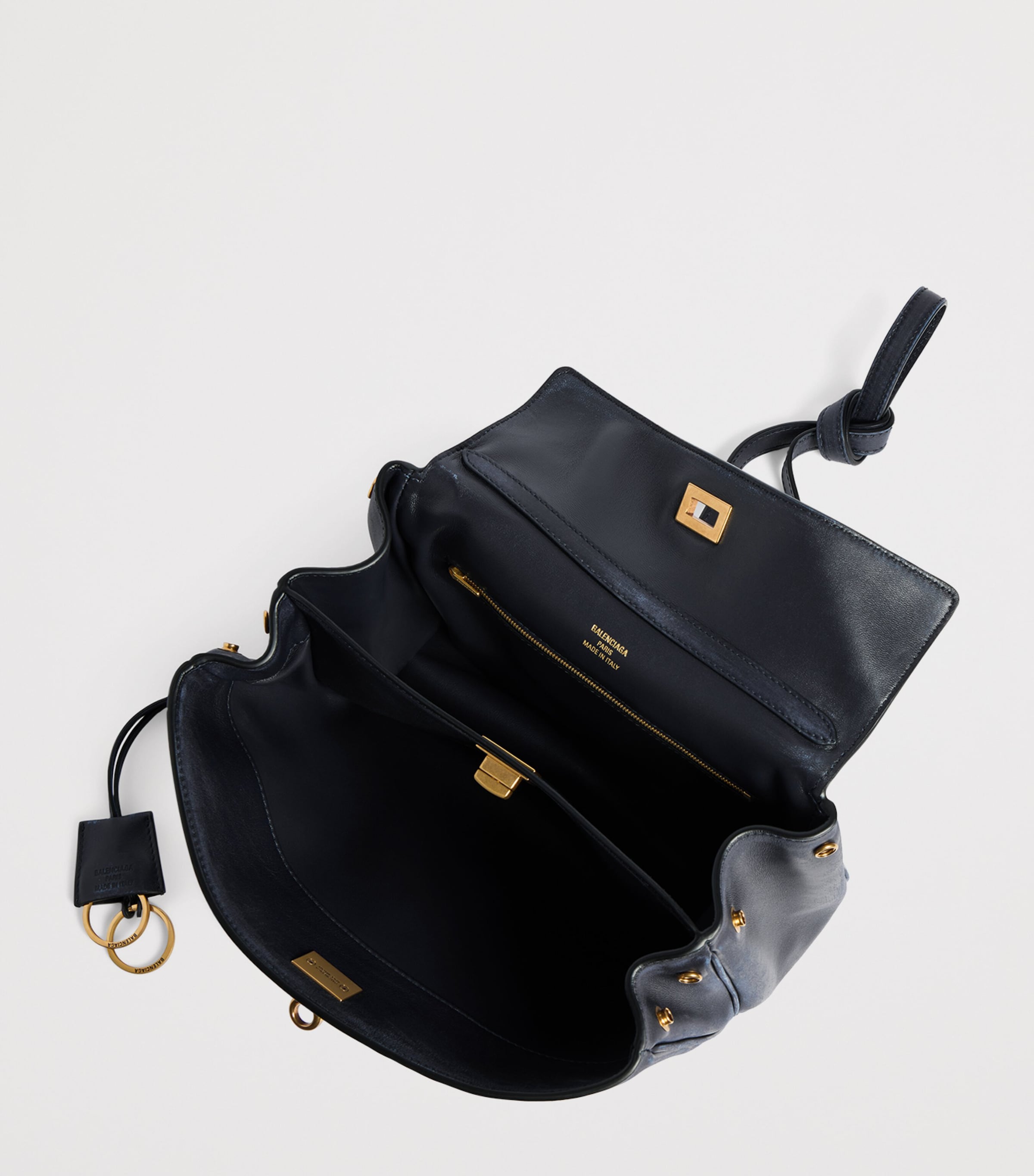 Balenciaga Small Calfskin Rodeo Shoulder Bag | Harrods US