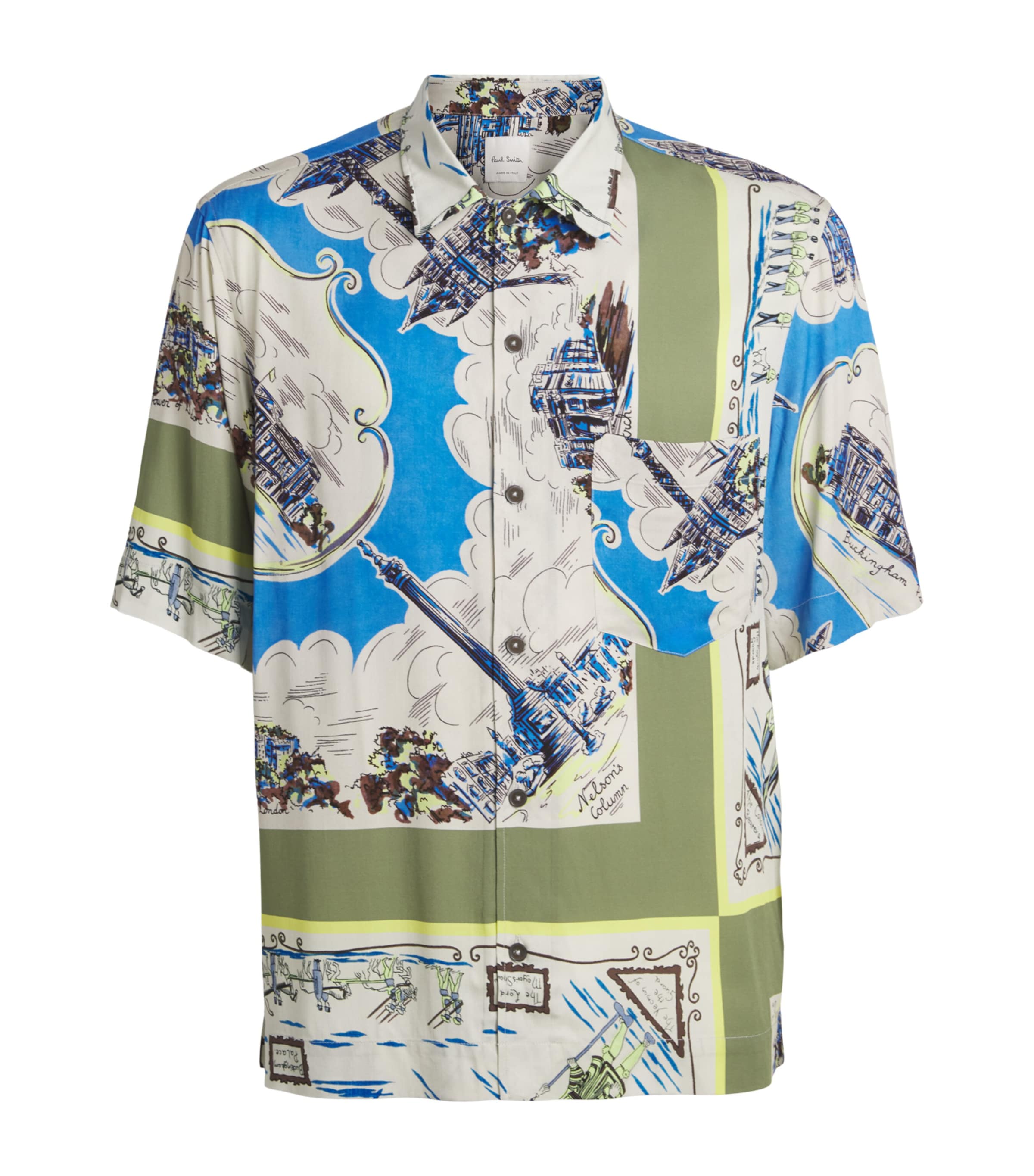 Paul Smith Multi Short-Sleeve Printed Shirt | Harrods US