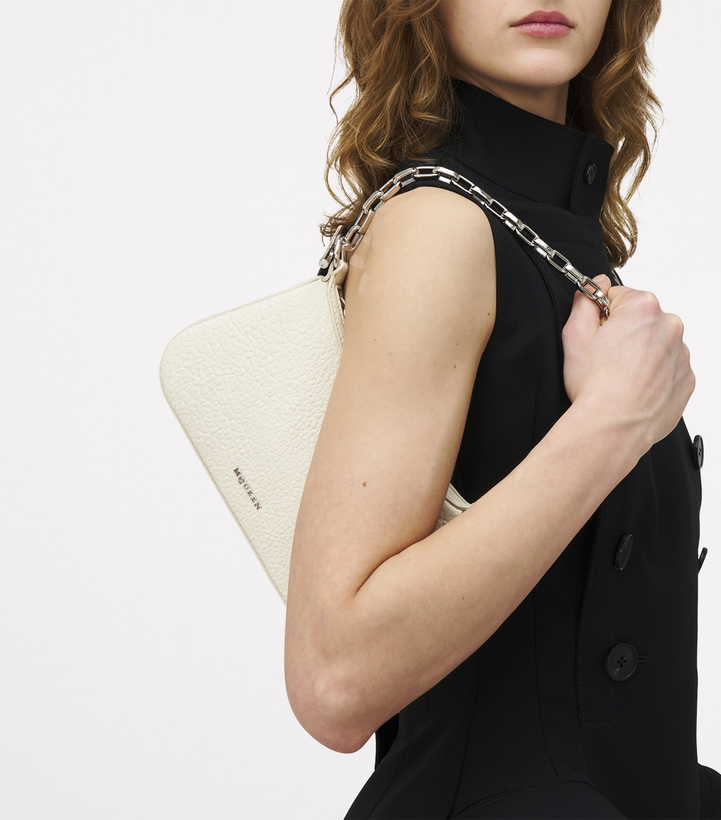 Mini Lambskin T-Bar Shoulder Bag 9701 Image 5