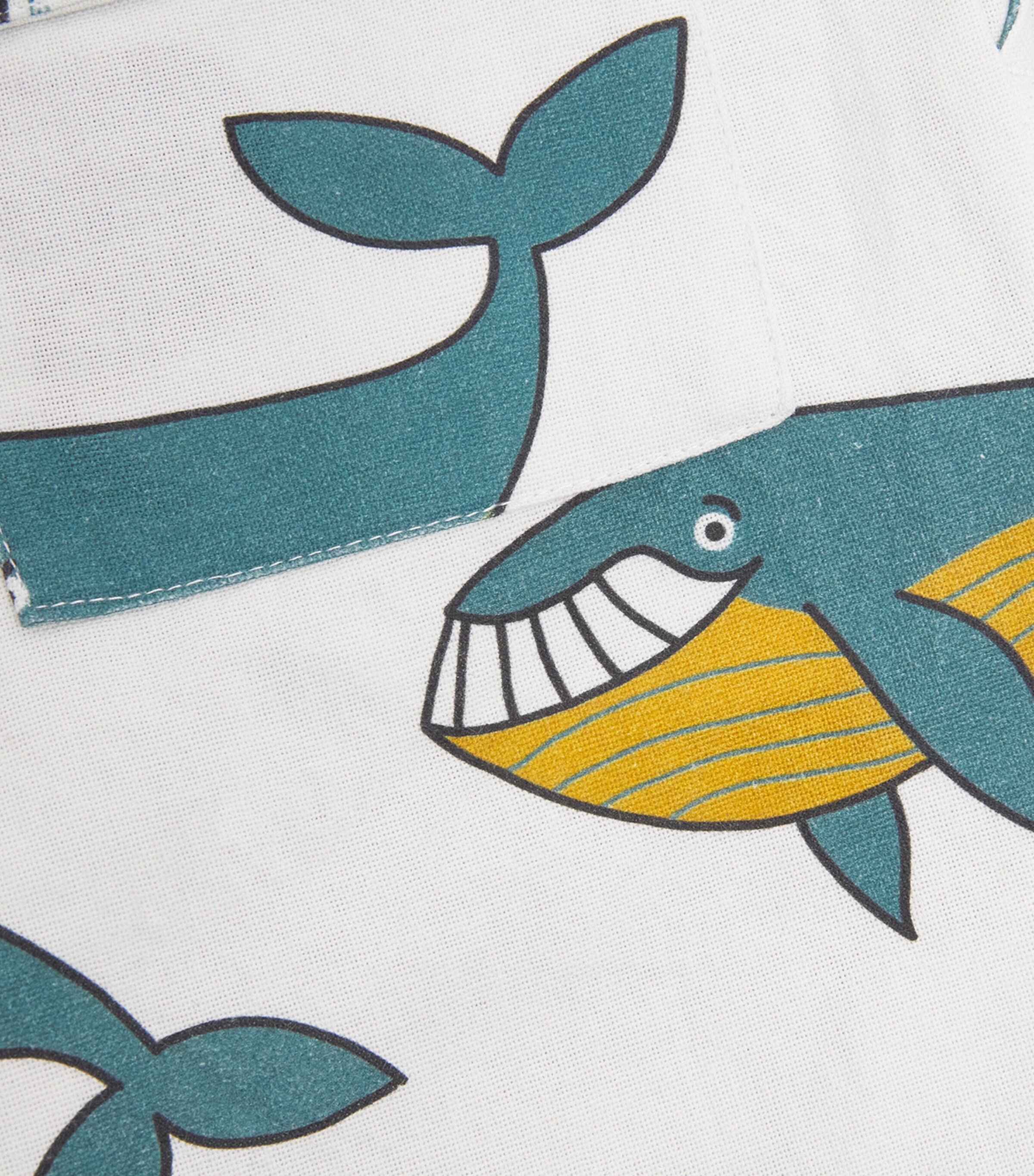 Stella McCartney Kids Cotton Whale Shorts (3-14 Years) Image 4