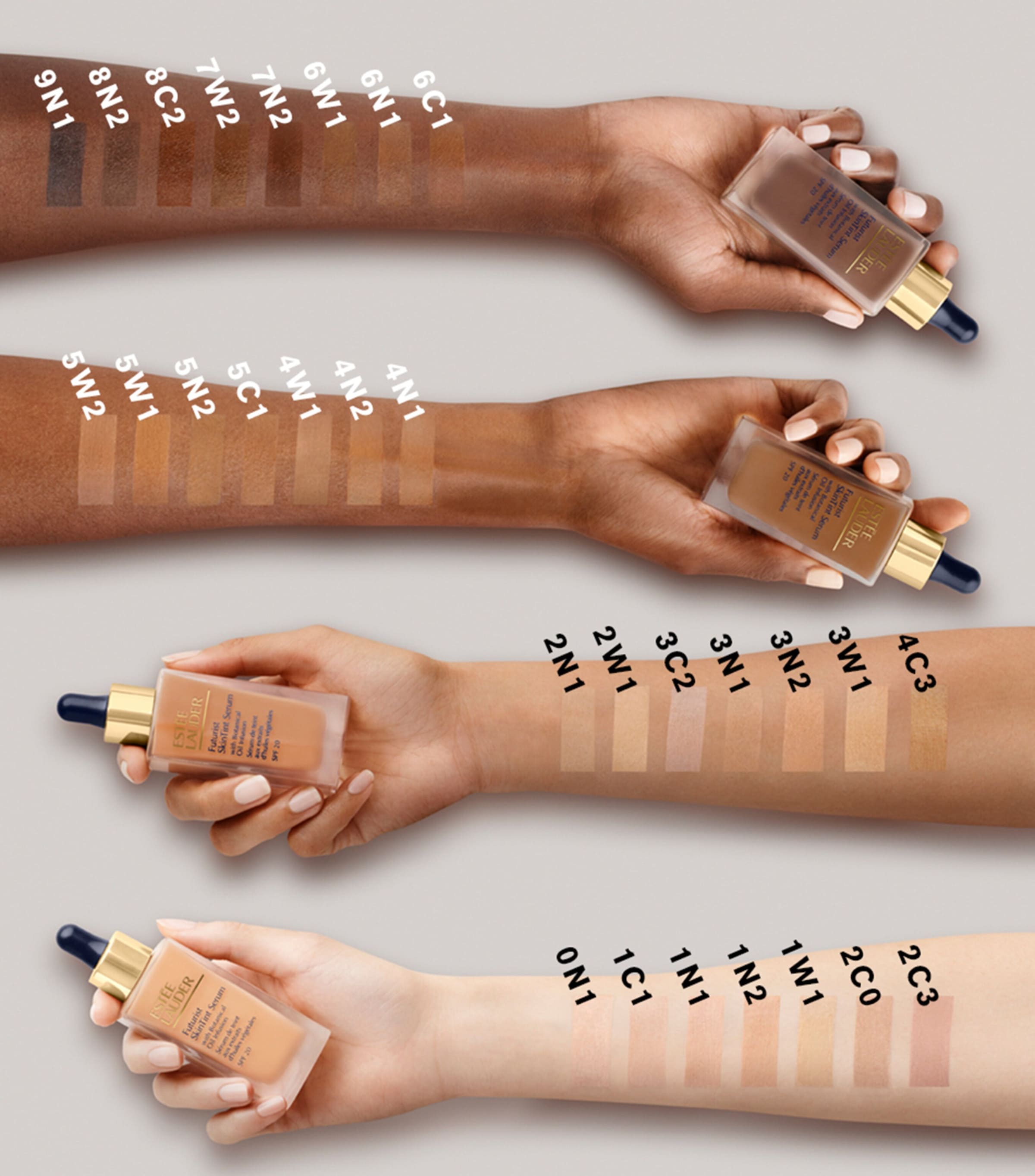 Estée Lauder Futurist SkinTint Serum Foundation SPF 20 Intense Java Image 3