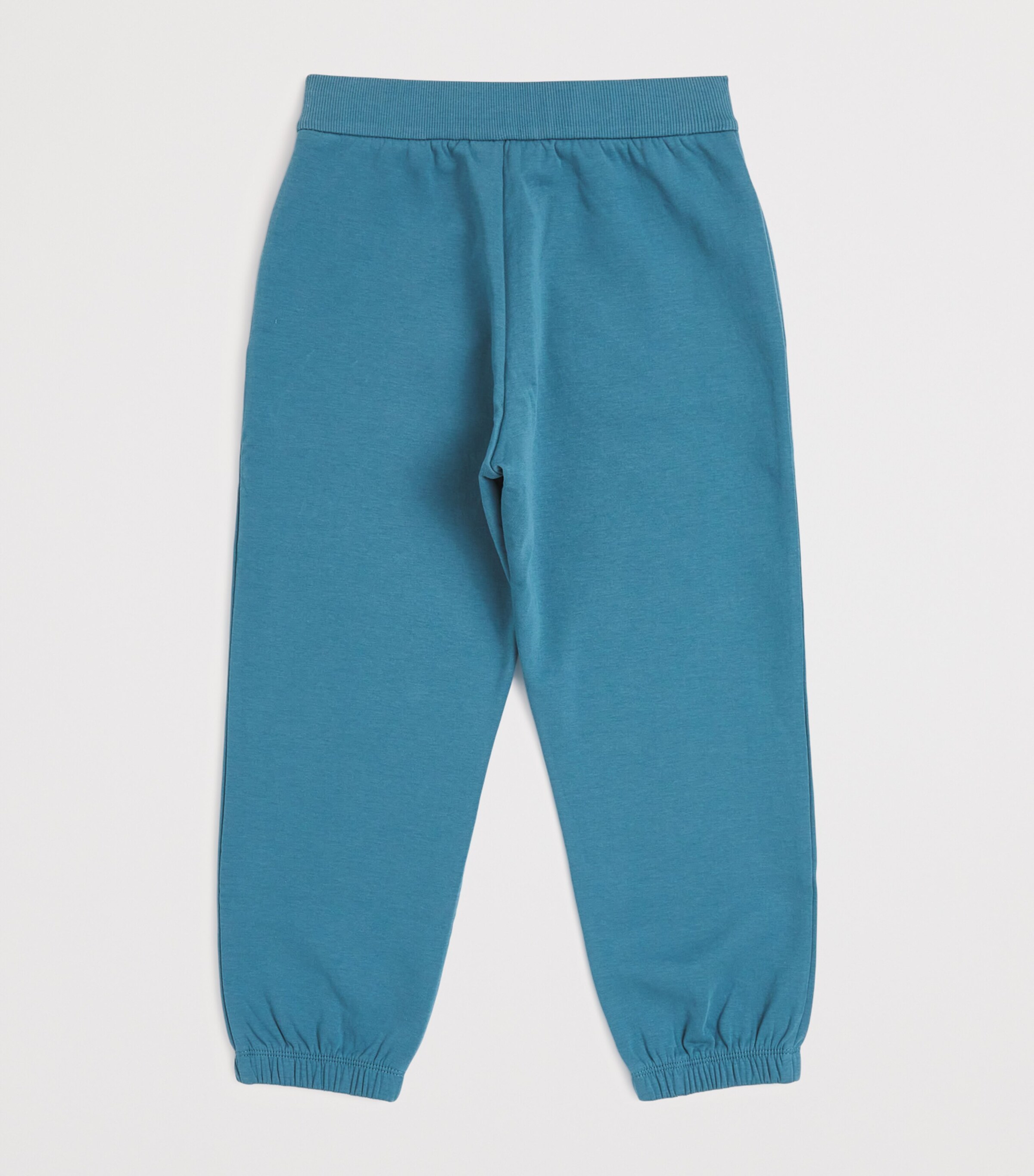 Cotton-Blend Logo Sweatpants (4-16 Years) MALLARD BLUE Image 2