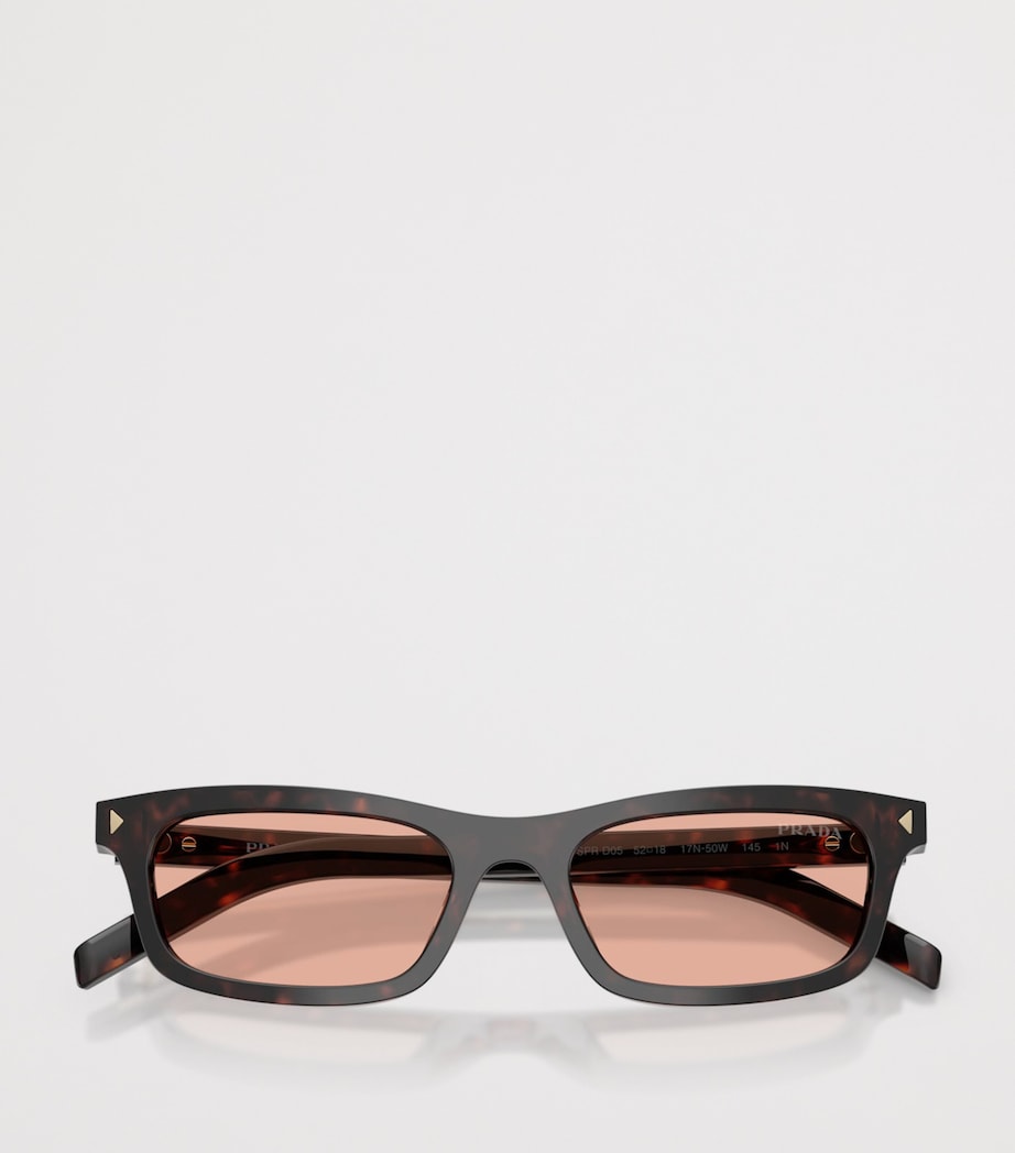 Prada Acetate Pillow Sunglasses Brown Image 5