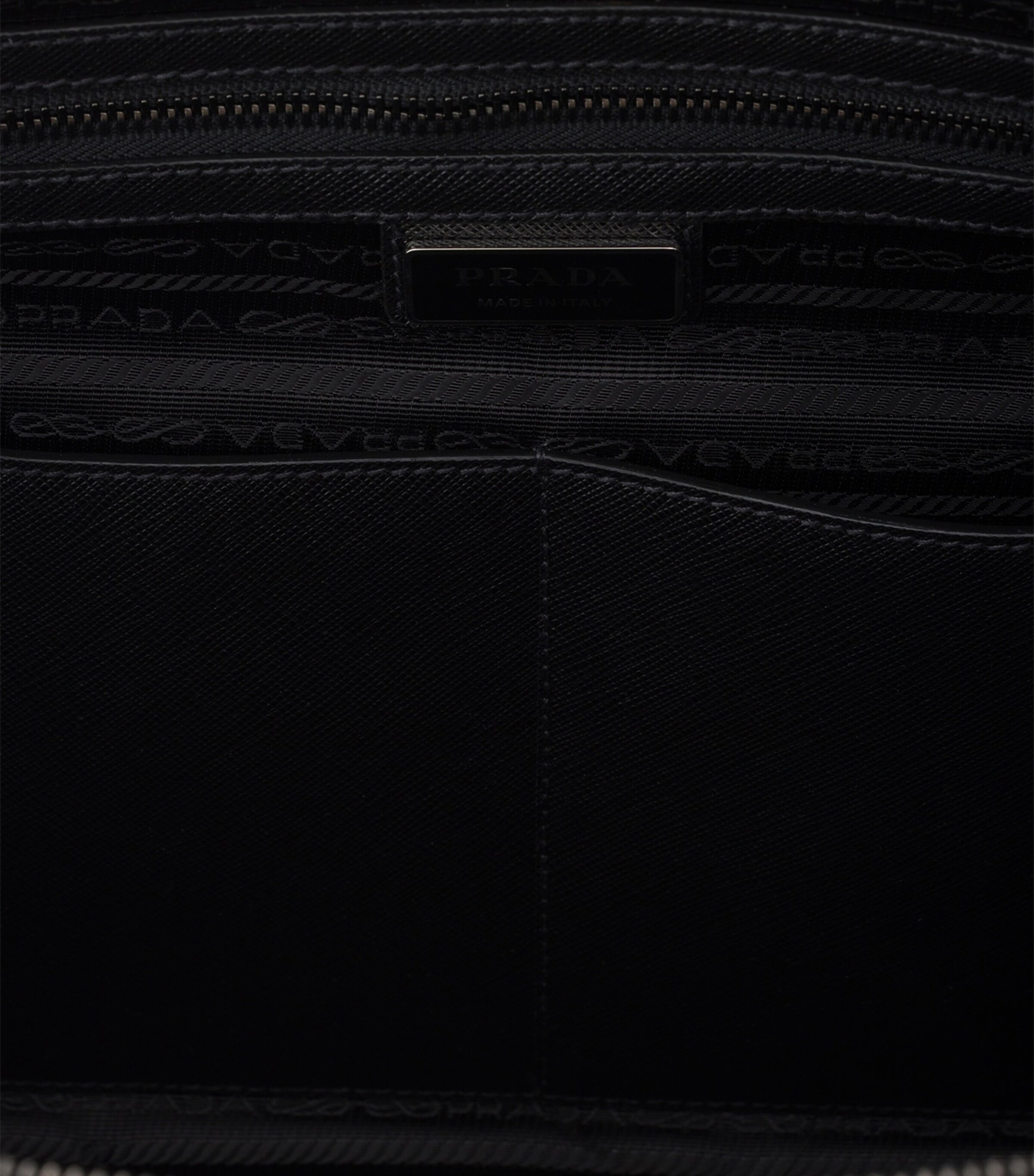 Prada Re-Nylon and Saffiano Leather Briefcase Image 8