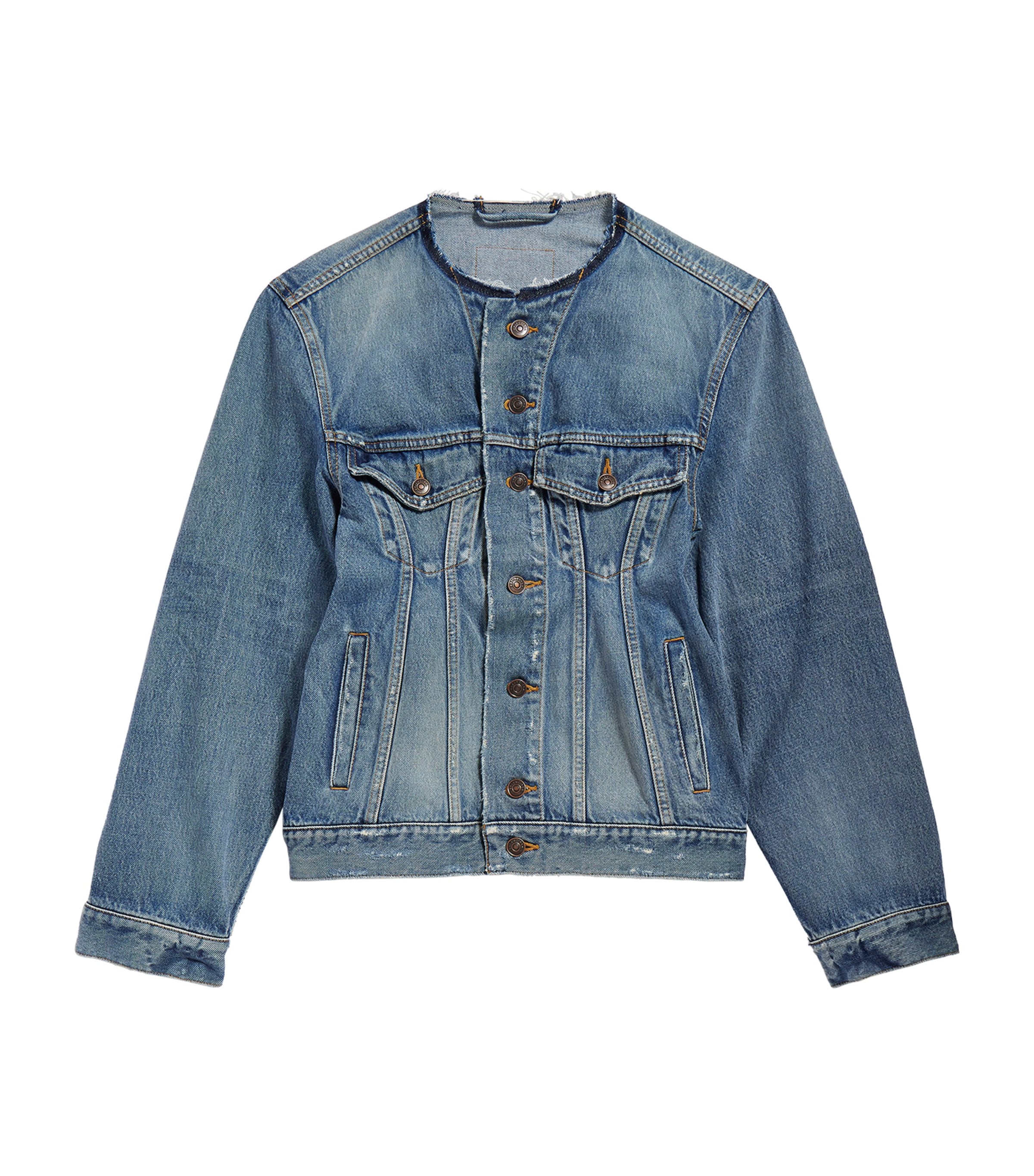 Balenciaga Womens Denim Jacket Image 1