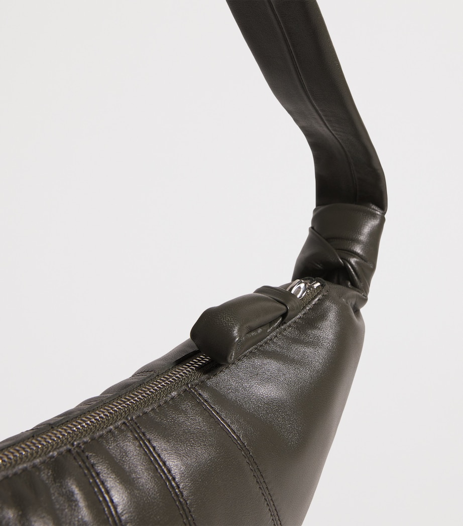 Medium Nappa Leather Croissant Bag SHERWOOD Image 4