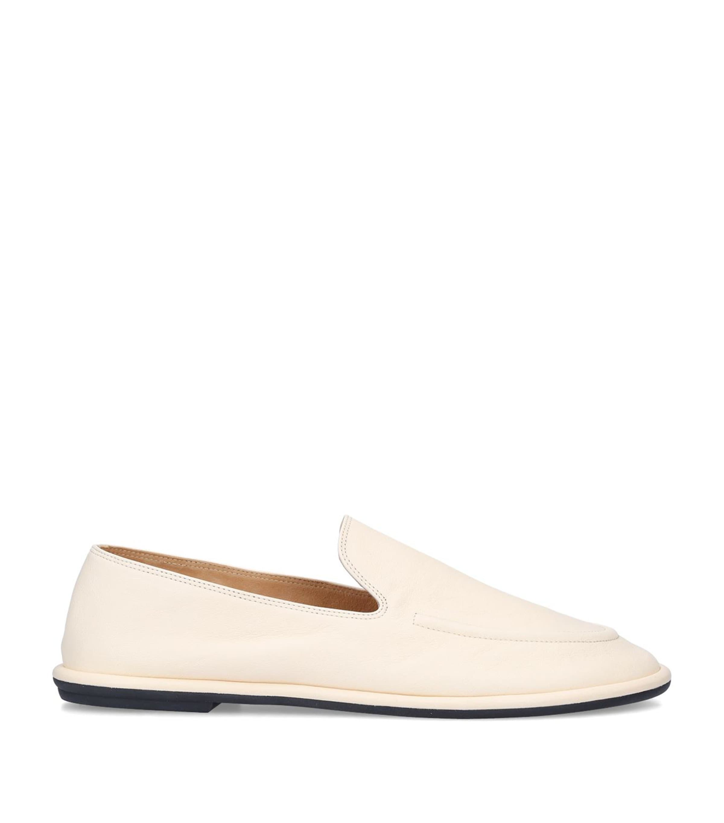 Canal Leather Loafers BONE Image 3