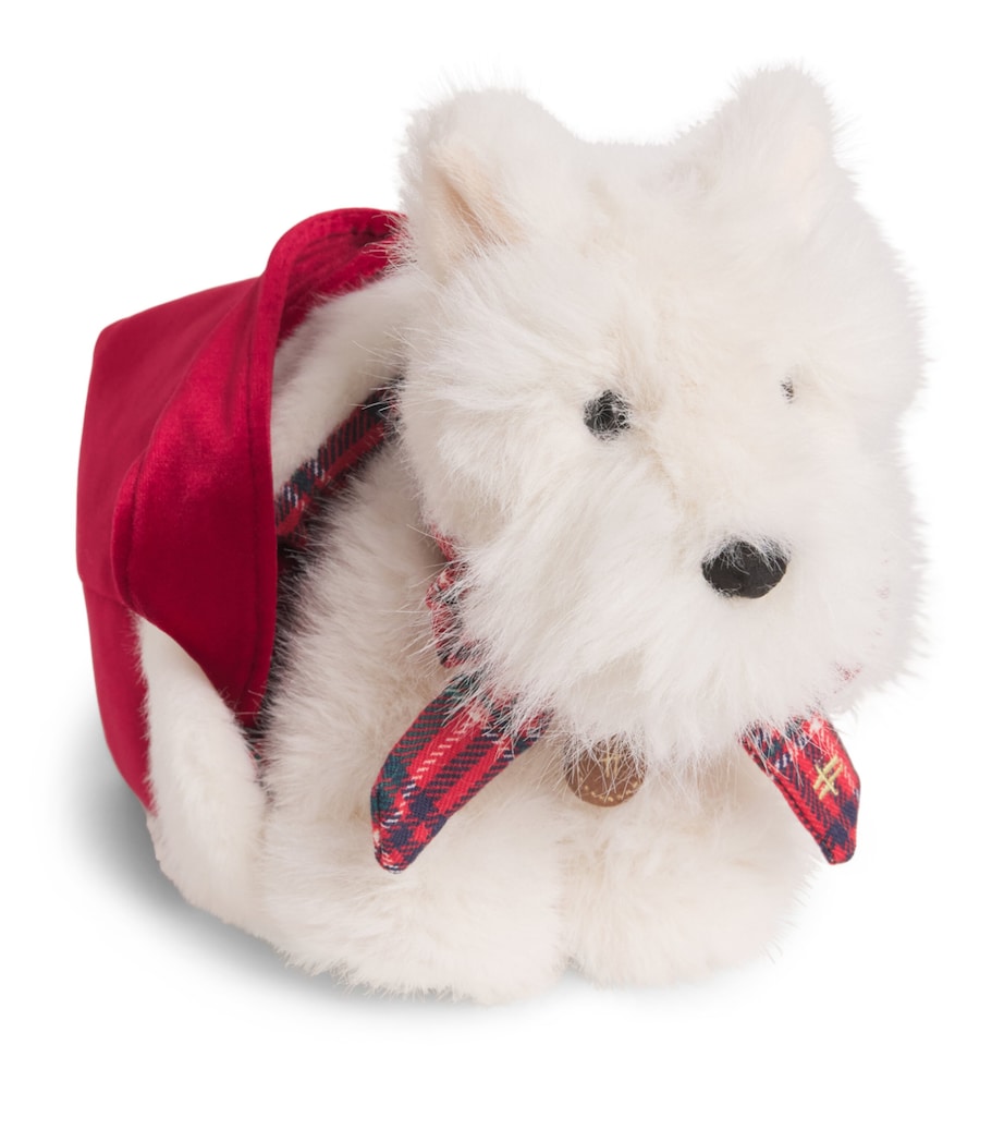 Harrods Westie in a Bag (19cm) Cream Image 1