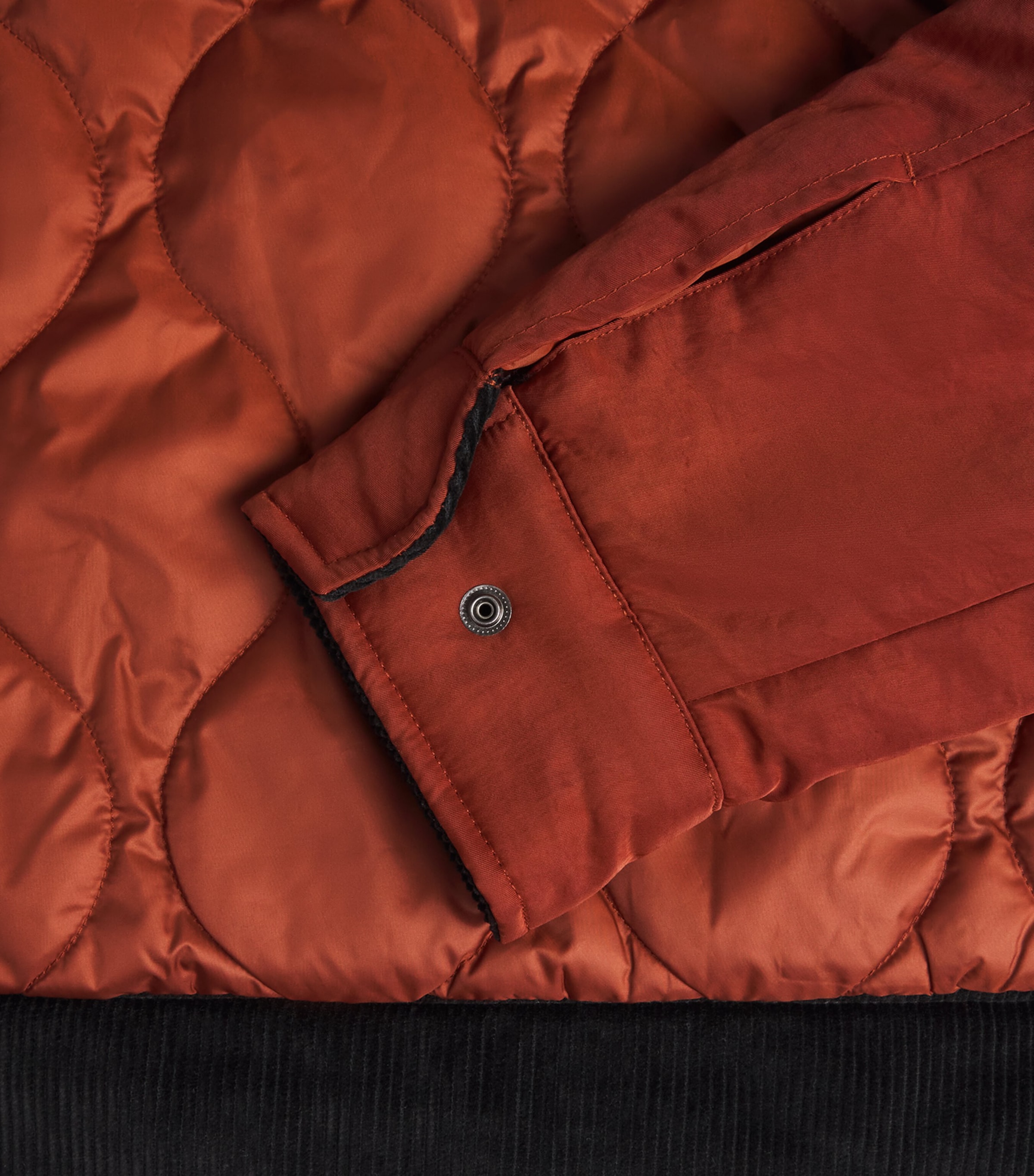 Fred Perry Mens Caban Jacket Brandy Image 6