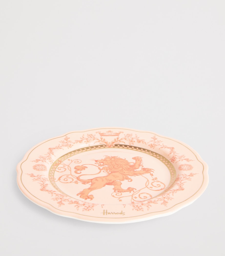Fine China Menagerie Plate (20.5cm) ORANGE Image 2