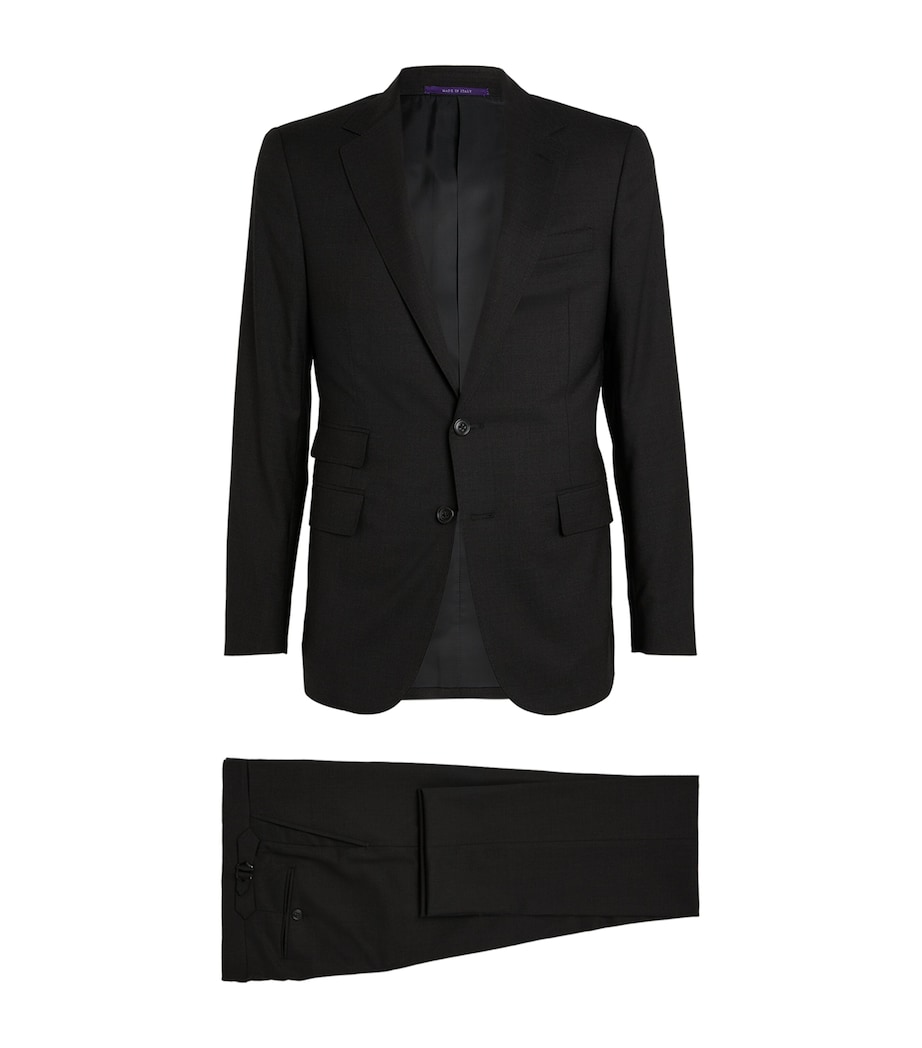 Wool 2-Piece Suit CHARCOAL Image 1