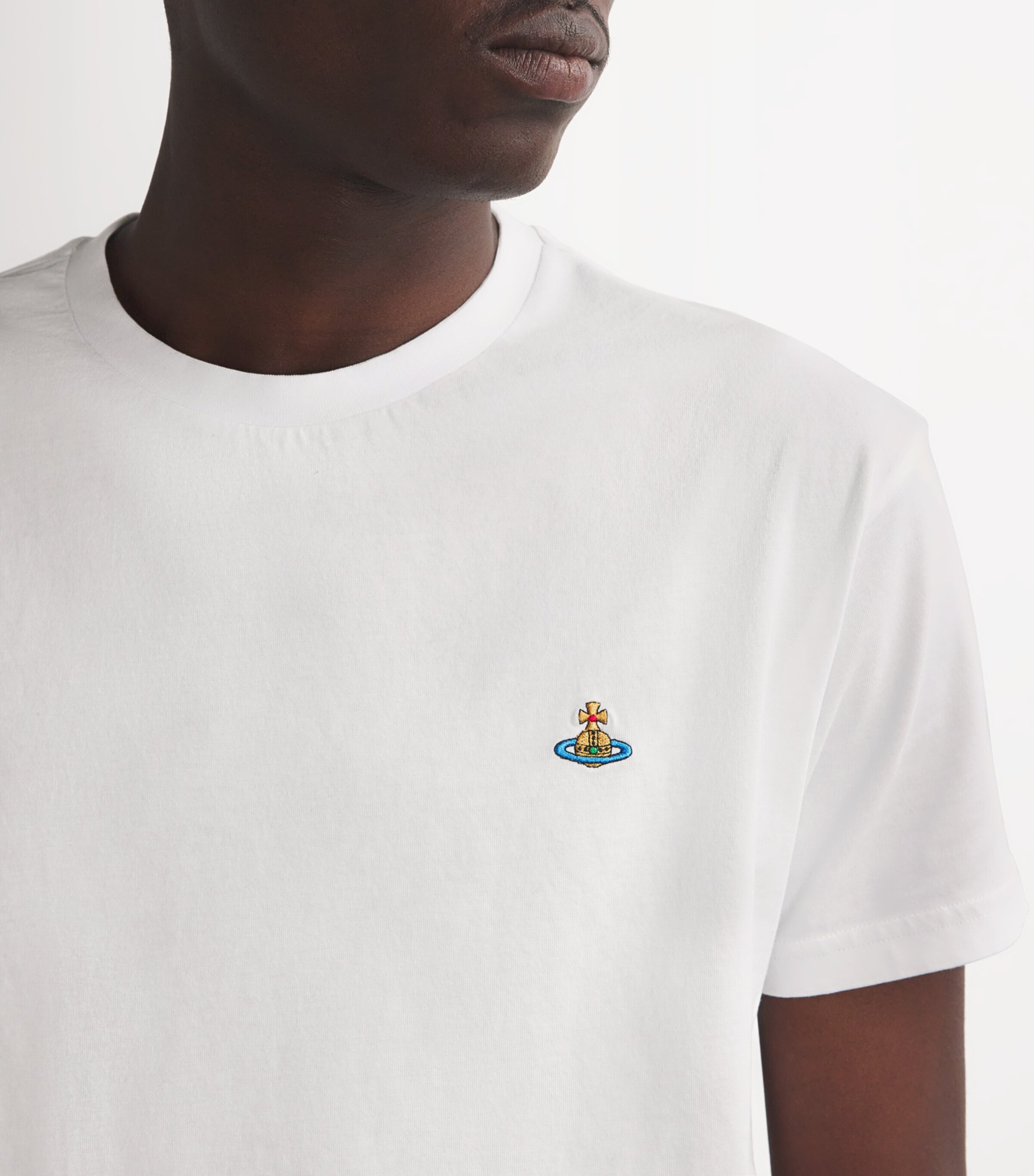 Organic Cotton Orb T-Shirt A401-WHITE Image 6