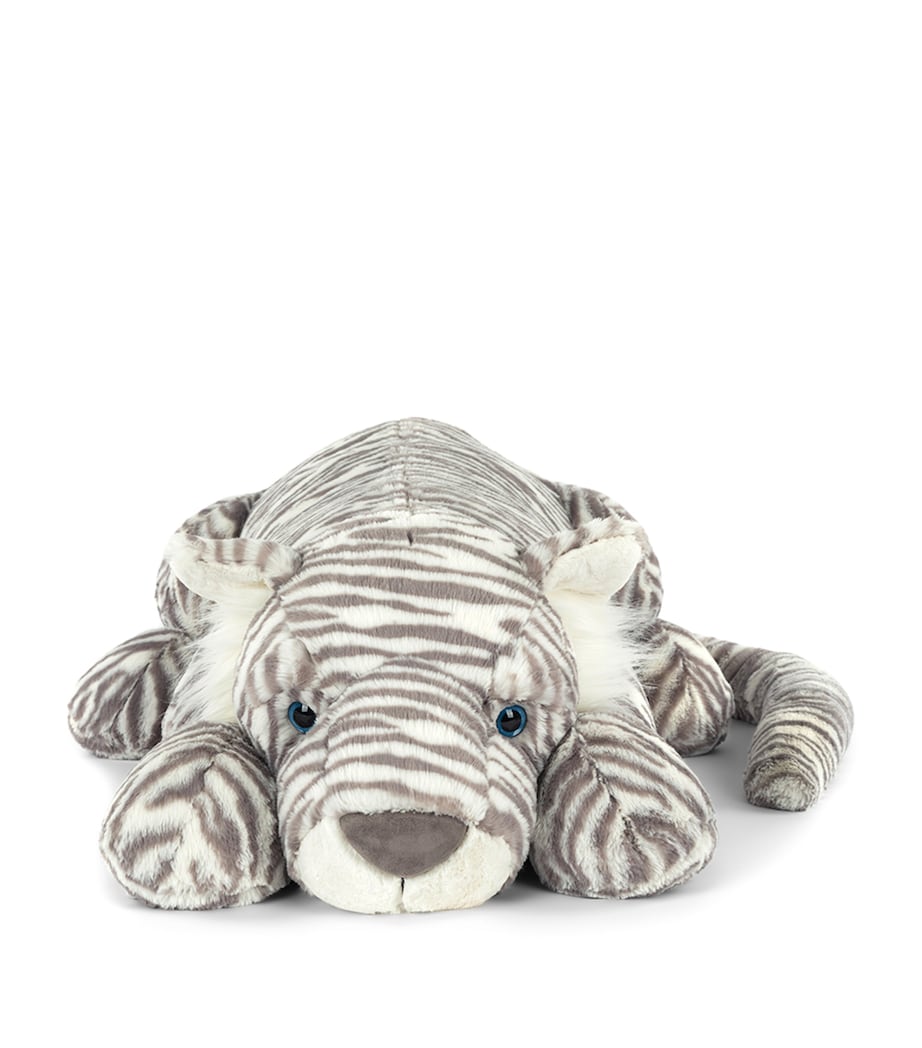 Gigantic Sacha Snow Tiger (104cm) MULTI Image 1