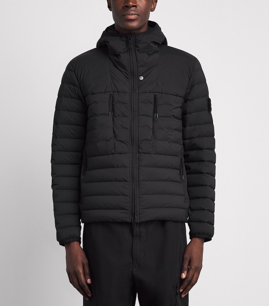 Stone Island Mens Down Cordura Puffer Jacket Image 4