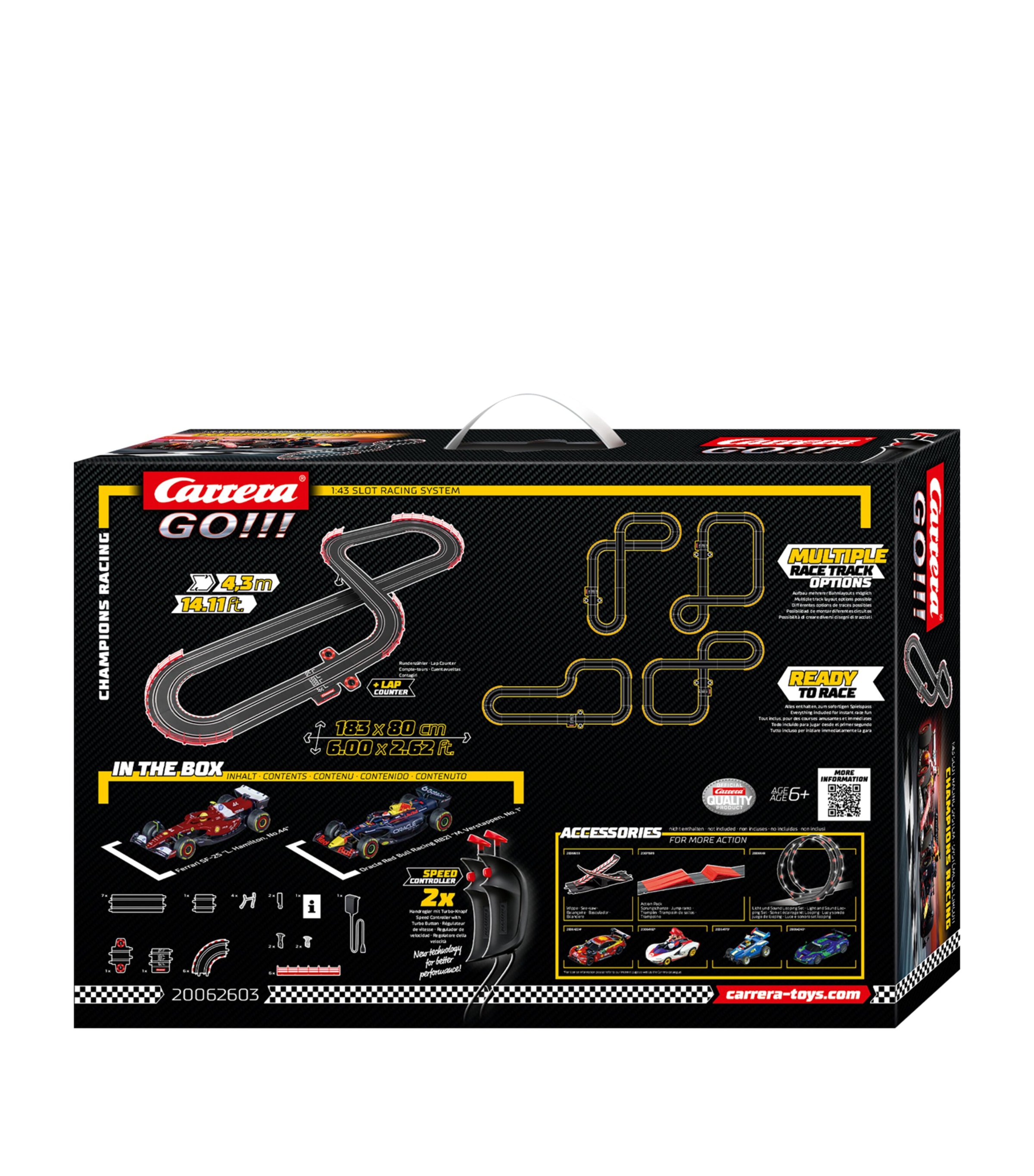 Champion's Racing GO!!! 2025 F1 Slot Racing Set MULTI Image 2