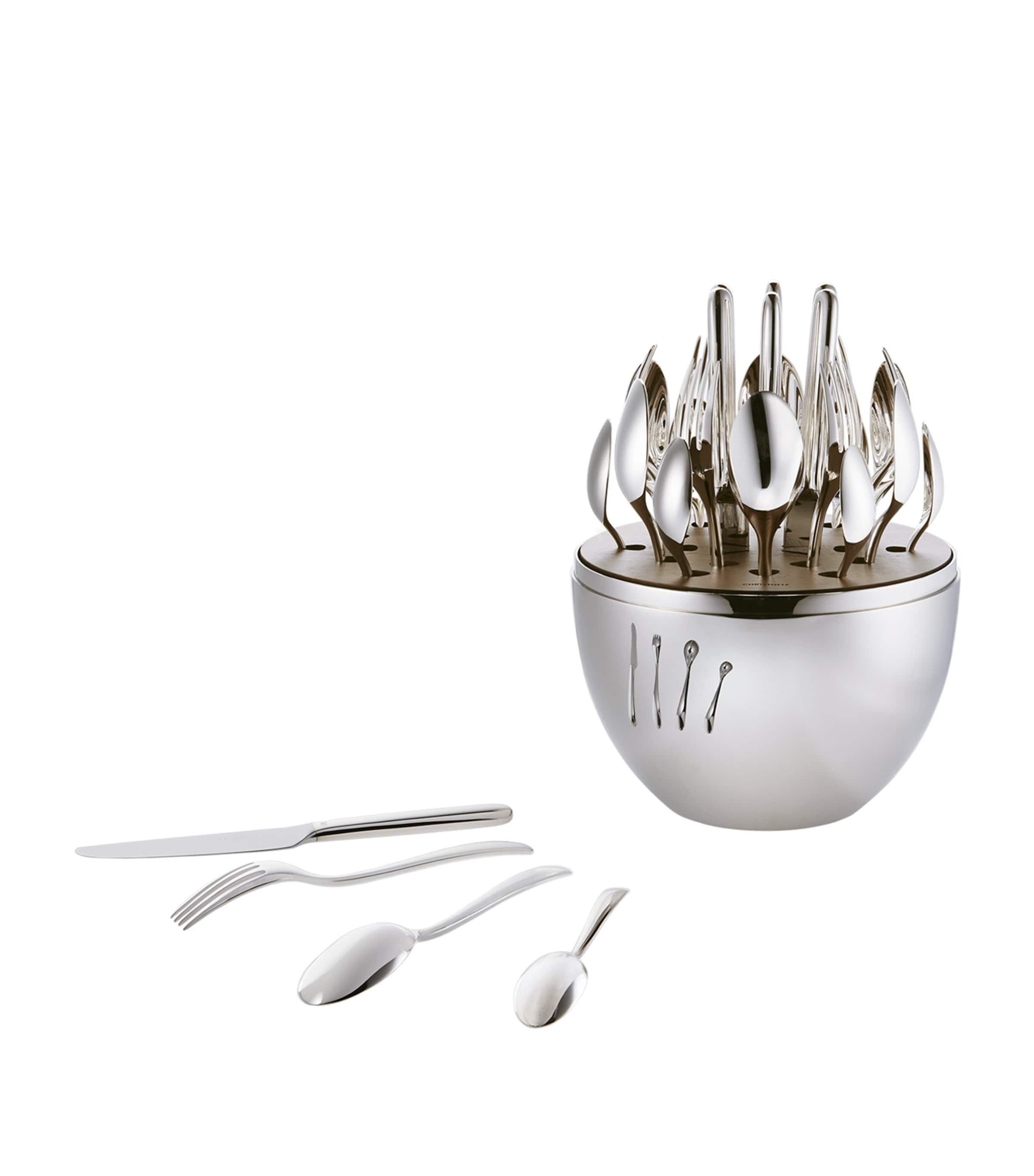 Christofle Mood Easy 24-Piece Canteen | Harrods UK