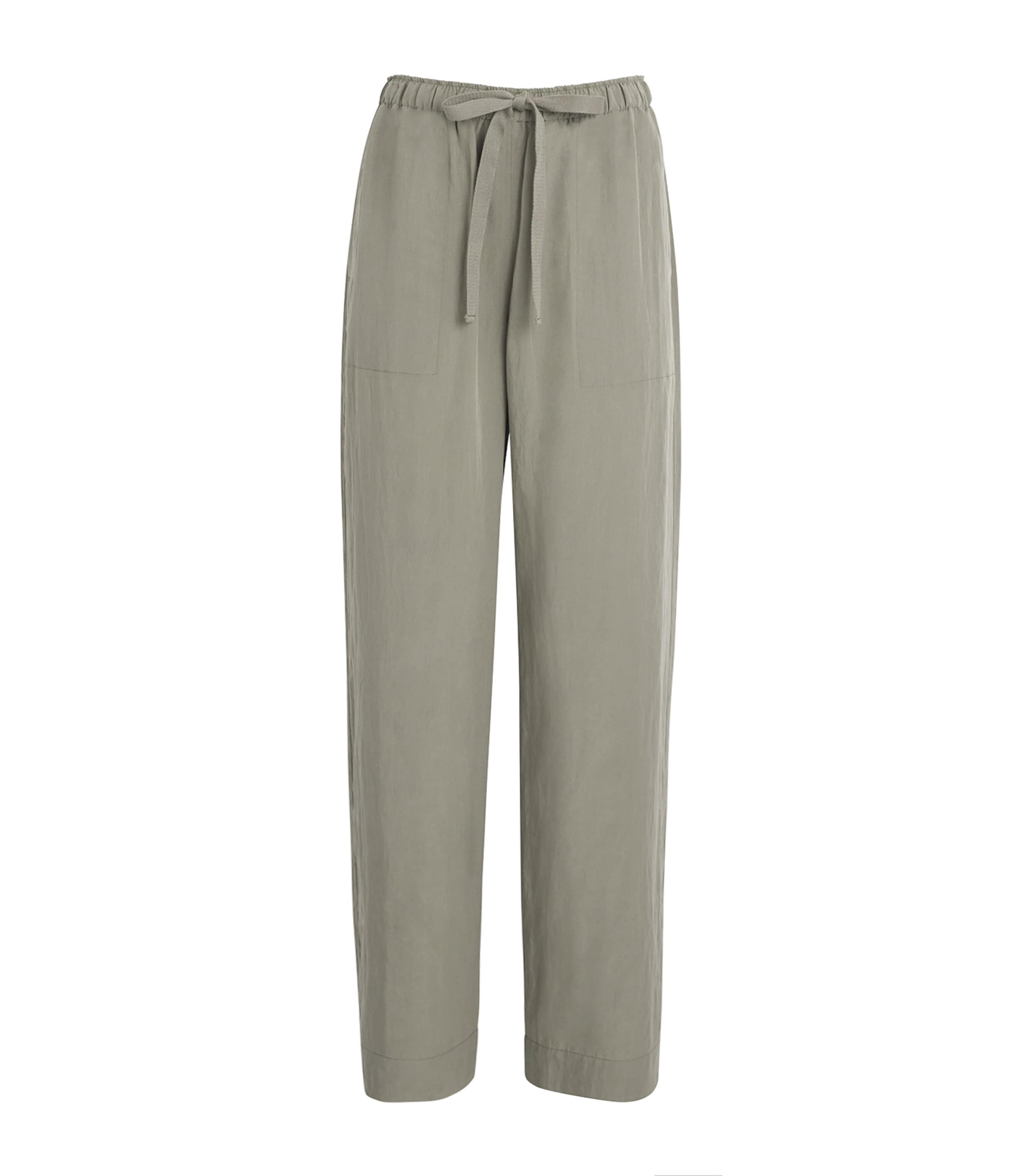 Utility Drawstring Trousers 380SMK SMOKY MOSS Image 1