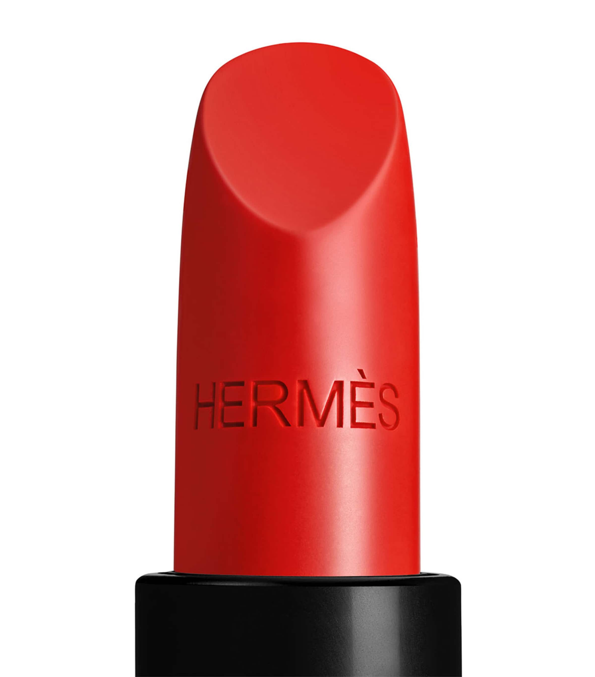 【新品】HERMES ROUGE H 85 SATINÉ サテンリップスティック HERMÈS Rouge Hermès Satin Lipstick - 75 Rouge Amazone | Harrods XK