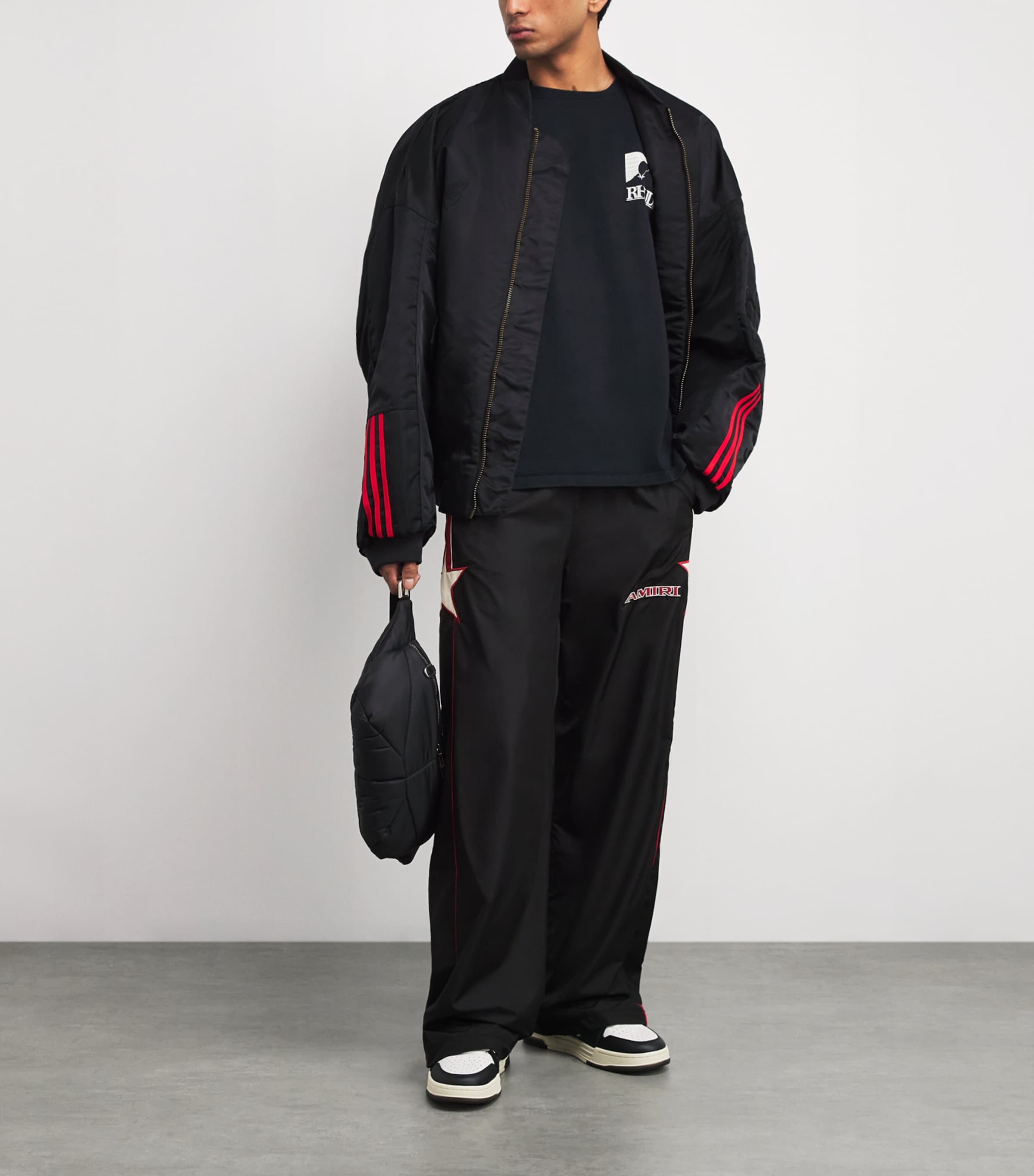 Cotton Printed Moonlight T-Shirt BLACK/ WHITE 3167 Image 2