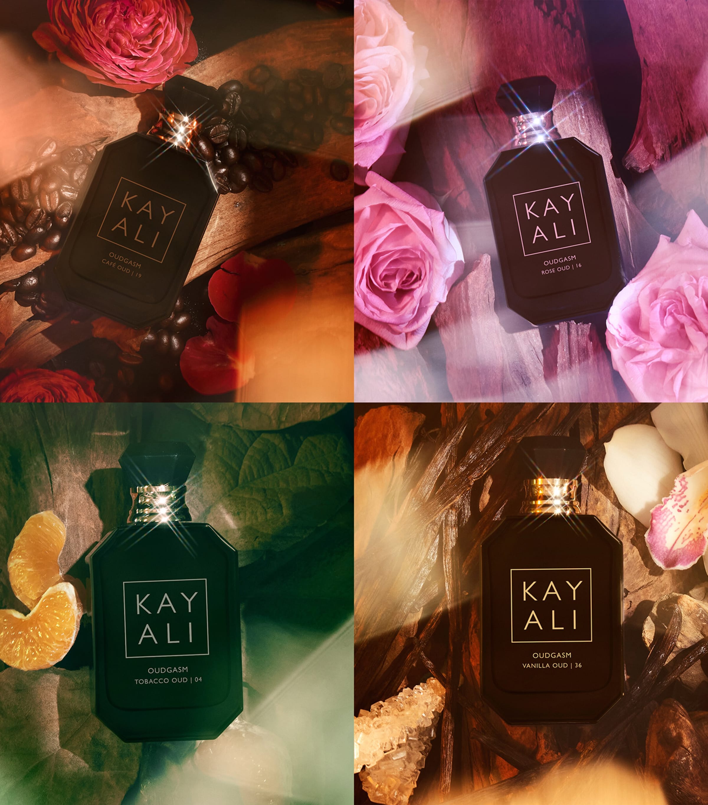 Kayali Oudgasm Miniature Fragrance Gift Set (4 x 10ml) | Harrods UK