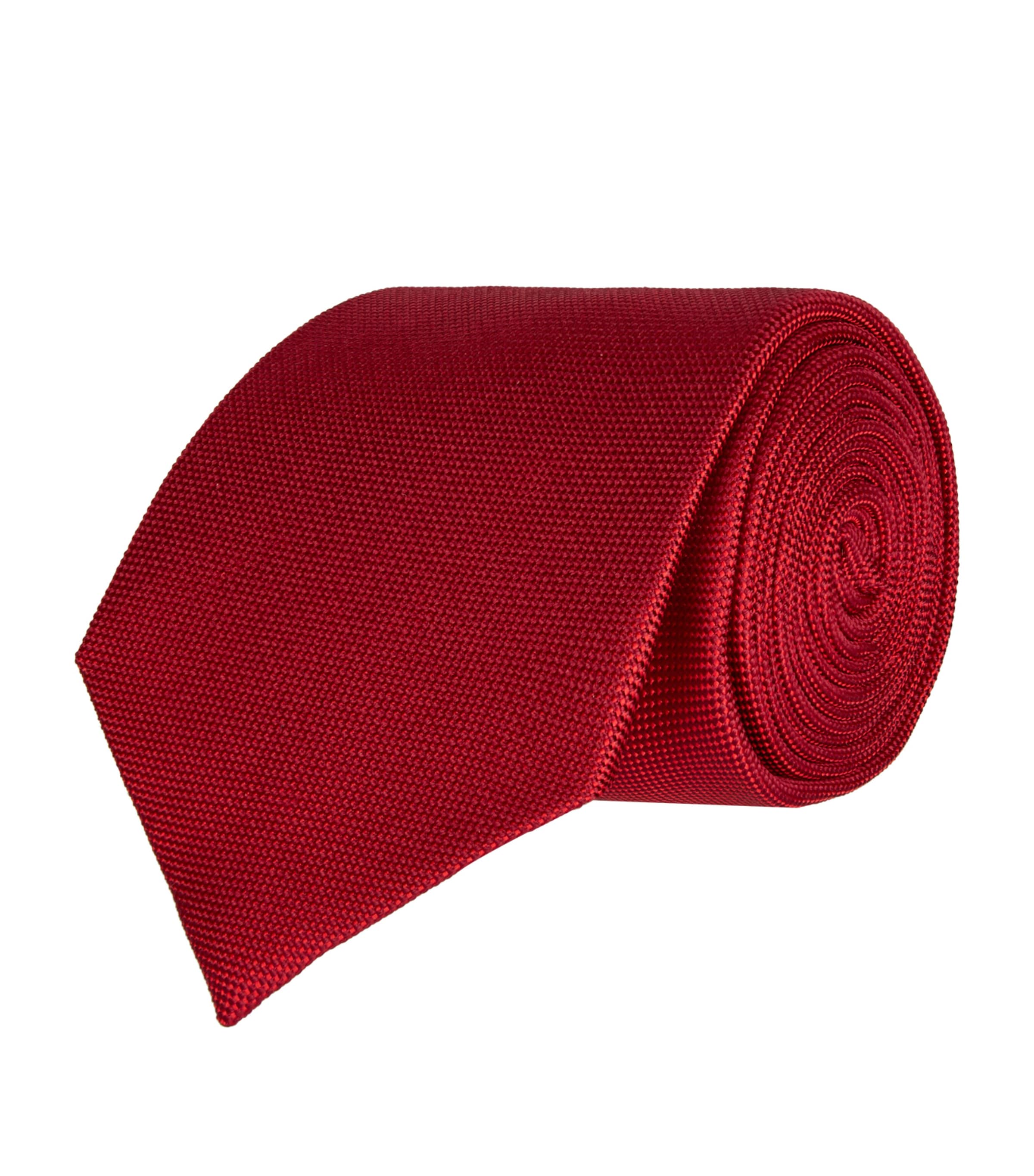 Eton Silk Tie In Red