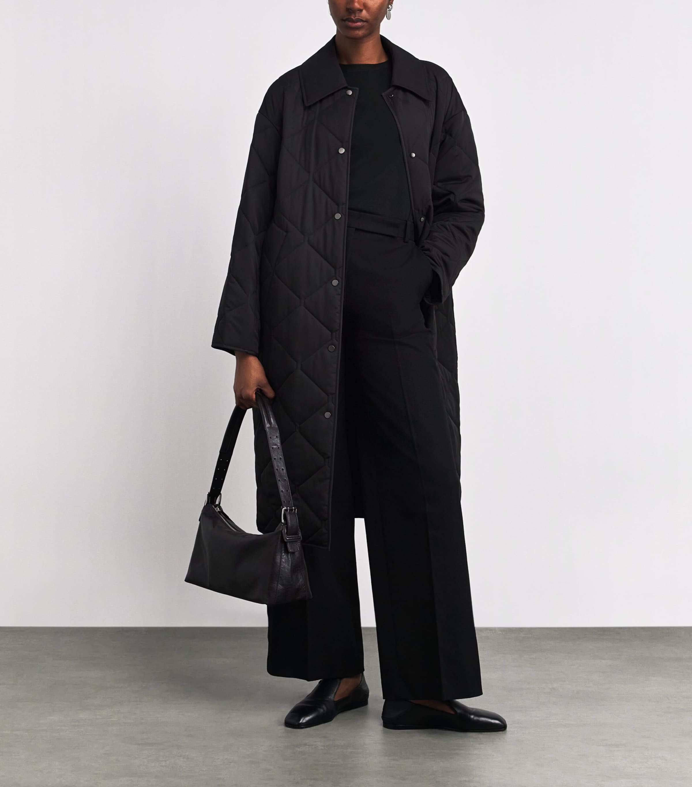 Wool Long-Sleeve T-Shirt BLACK Image 2