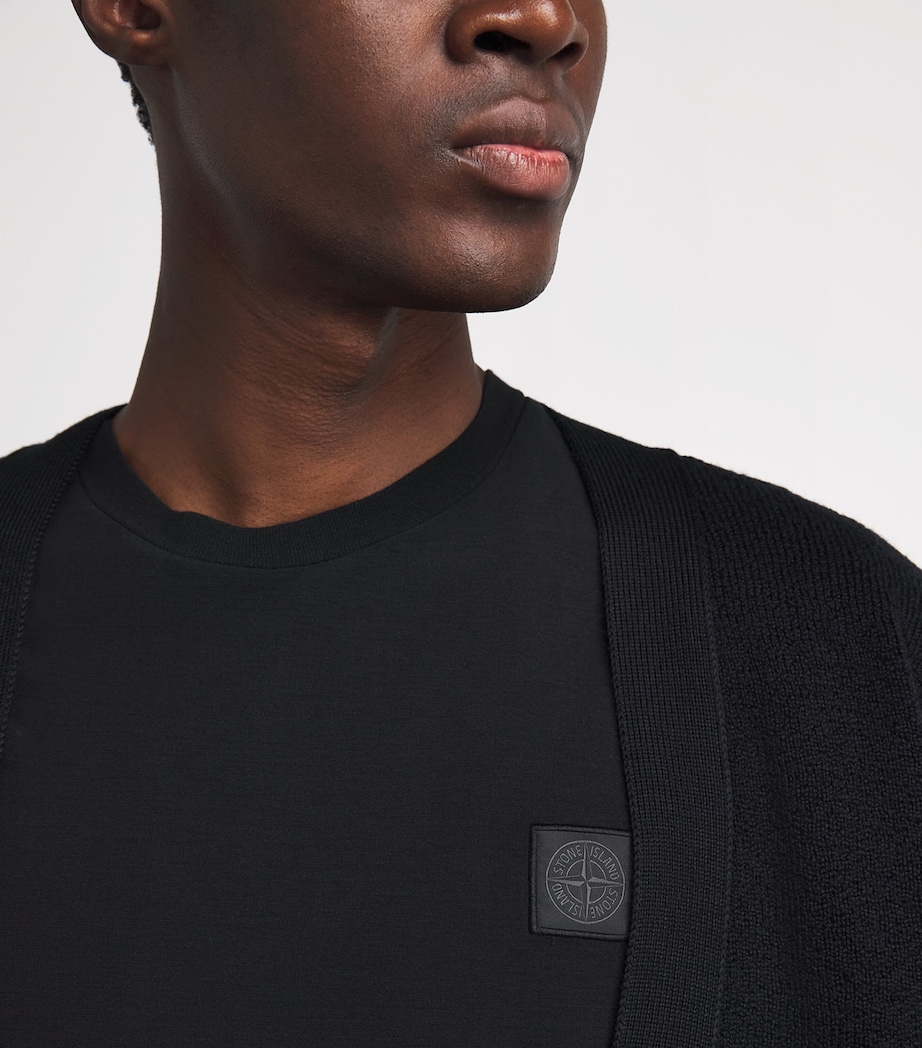 Stone Island Mens Organic Cotton Ghost T-Shirt Image 3