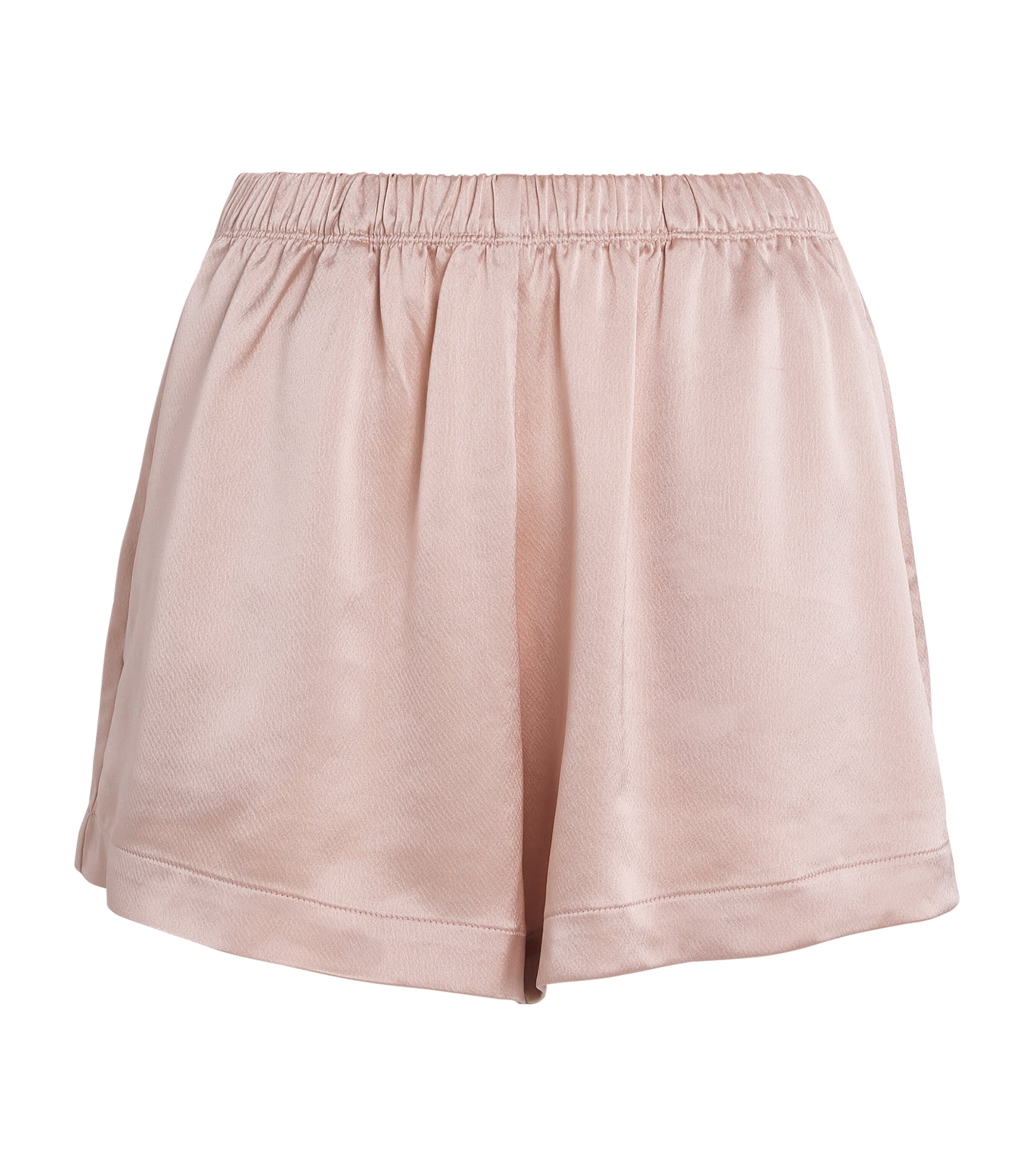 Leset Satin Barb Lounge Shorts