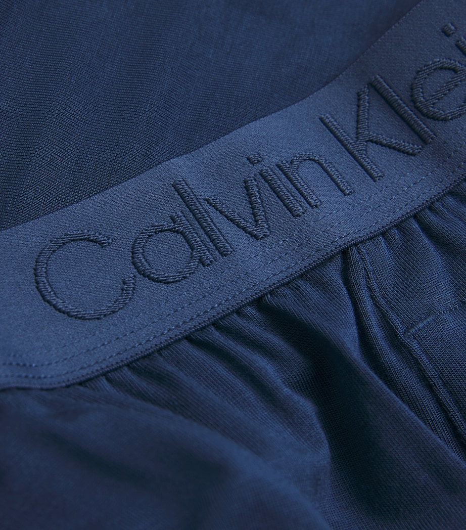 Logo Sleep Shorts CECDARK DENIM Image 5
