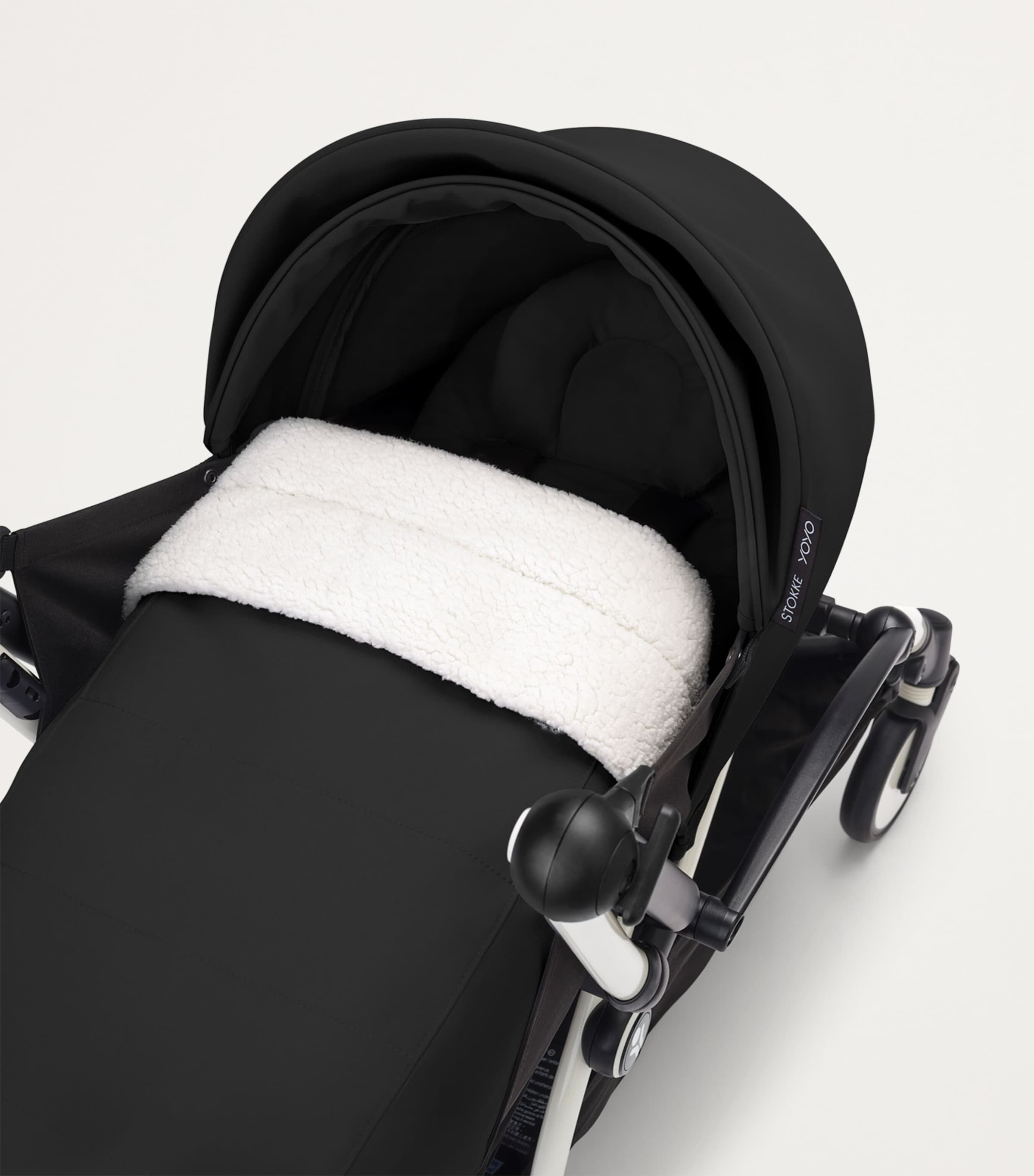 YOYO 0+ Newborn Stroller Seat Pack (0-6 Months) BLACK Image 2