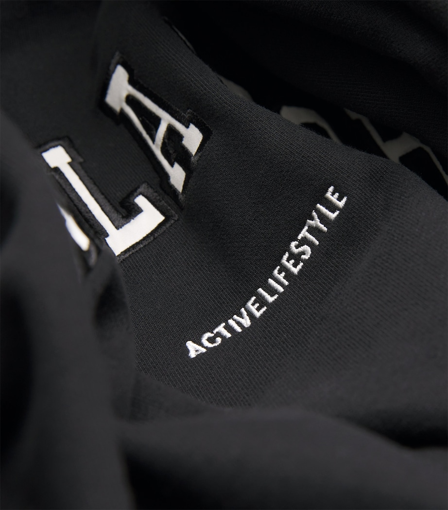 Organic Cotton Logo Sweatshirt BLACK Image 5