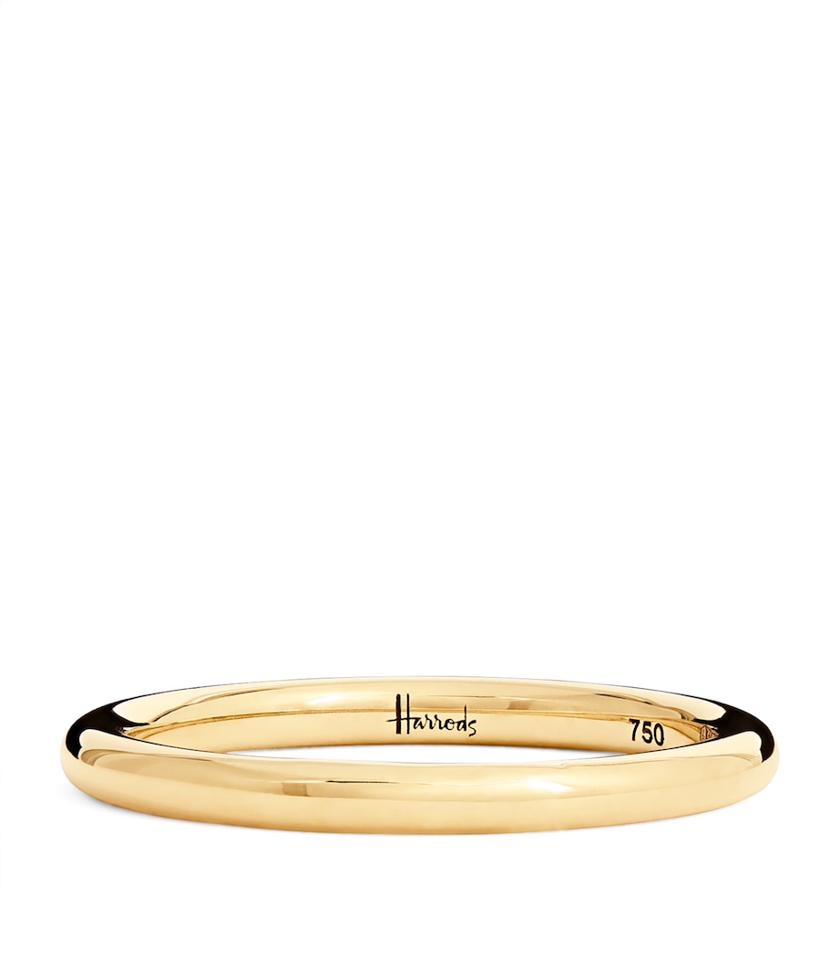 Harrods Yellow Gold Ring (2mm) Yellow Gold Image 1