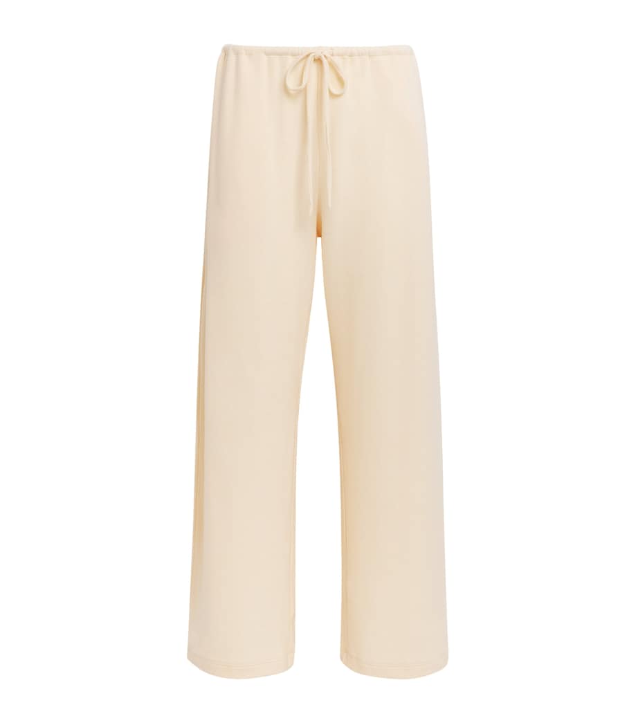 Lauren Wide-Leg Lounge Trousers VANILLA Image 1