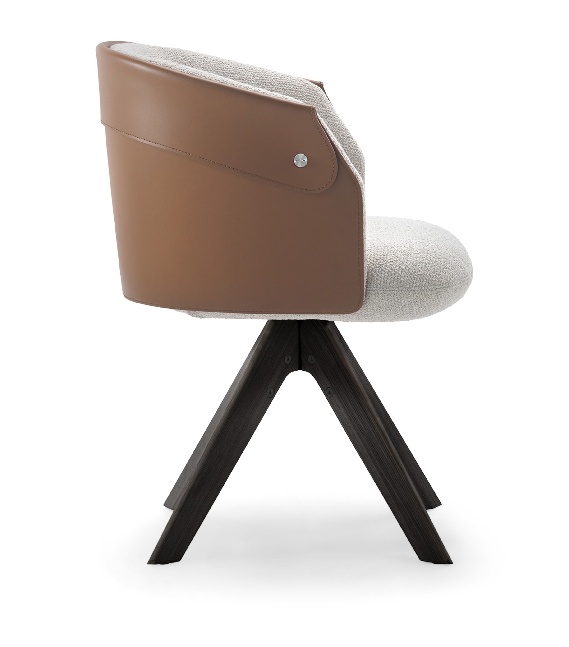 Ozzy Swivelling Dining Chair BEIGE Image 5